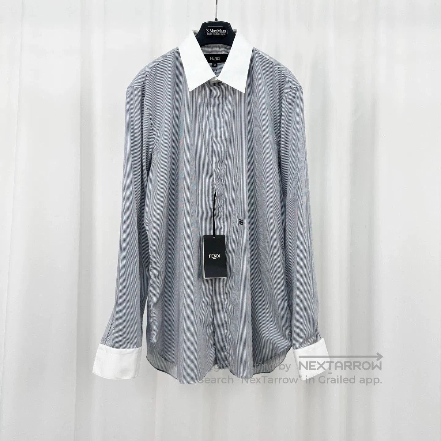 Fendi Fendi Embroidered Letter Stripe Shirt. Size US S / EU 44-46 / 1 - 1 Thumbnail