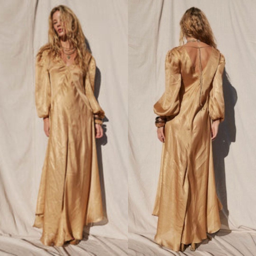 Other Jen's Pirate Booty | NWT Golden Parade Maxi Dress XL Size XL / US 12-14 / IT 48-50 - 1 Thumbnail