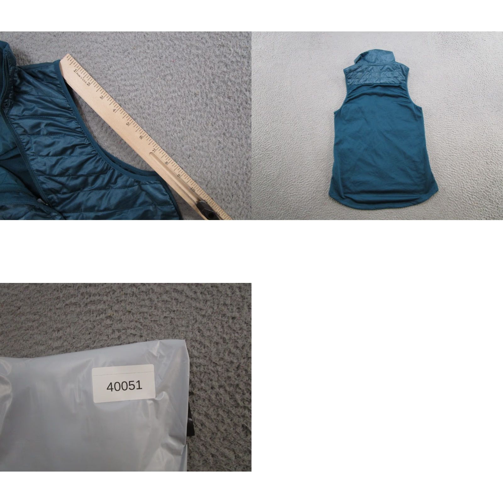 Nike Nike Running Puffer Vest Womens XS Blue Insulated Softshell Zip BV3886-347 Size XS / US 0-2 / IT 36-38 - 8 Thumbnail