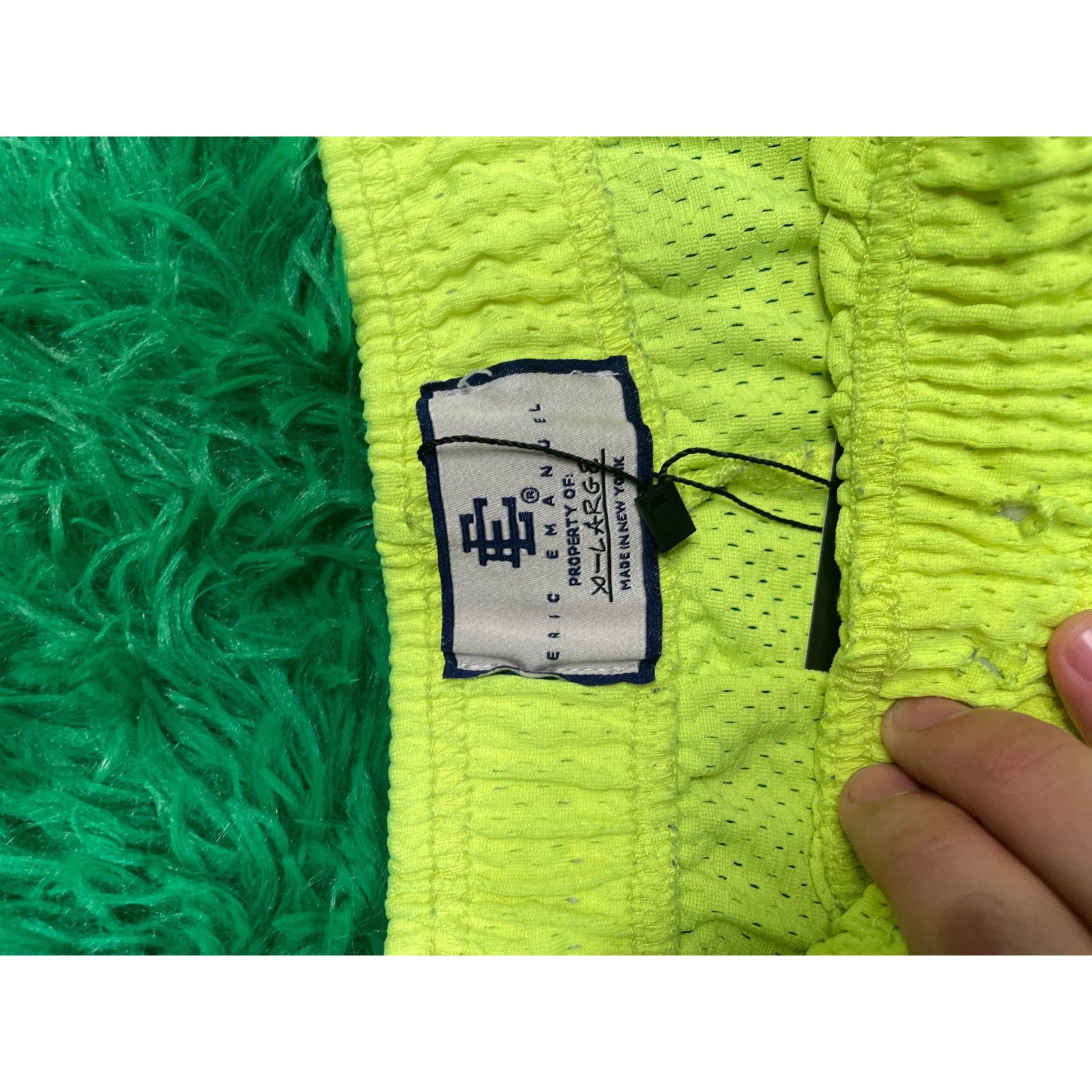 Eric Emanuel EE Shorts Neon Blue Pink XL Used Size US 38 / EU 54 - 2 Thumbnail