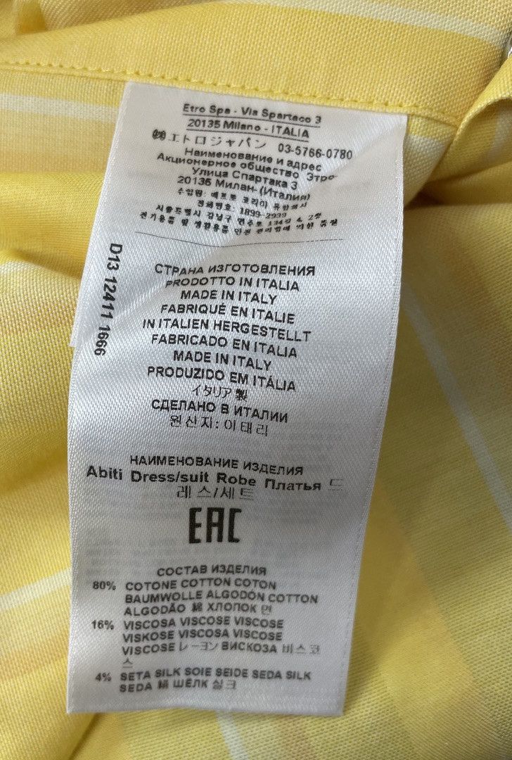 Etro ETRO Striped Shirt with Pegaso Size XS / US 0-2 / IT 36-38 - 8 Thumbnail