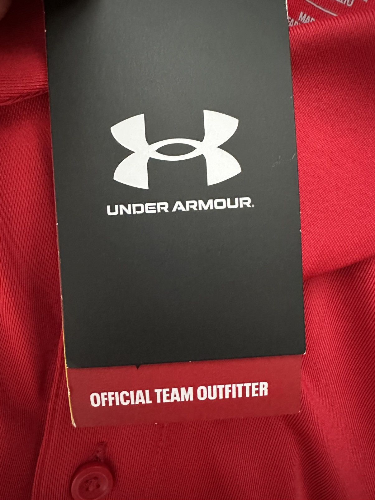 Under Armour Under Armour Wisconsin Badgers Football Athletic Polo Shirt Size US XXL / EU 58 / 5 - 5 Thumbnail
