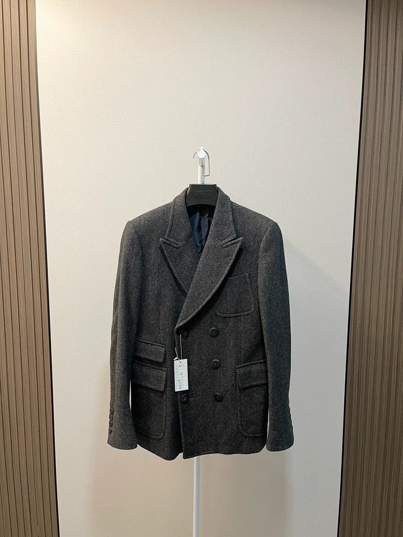 Gucci Gucci Dark gray double-breasted wool coat 2502-Nextarrow Size US S / EU 44-46 / 1 - 1 Thumbnail