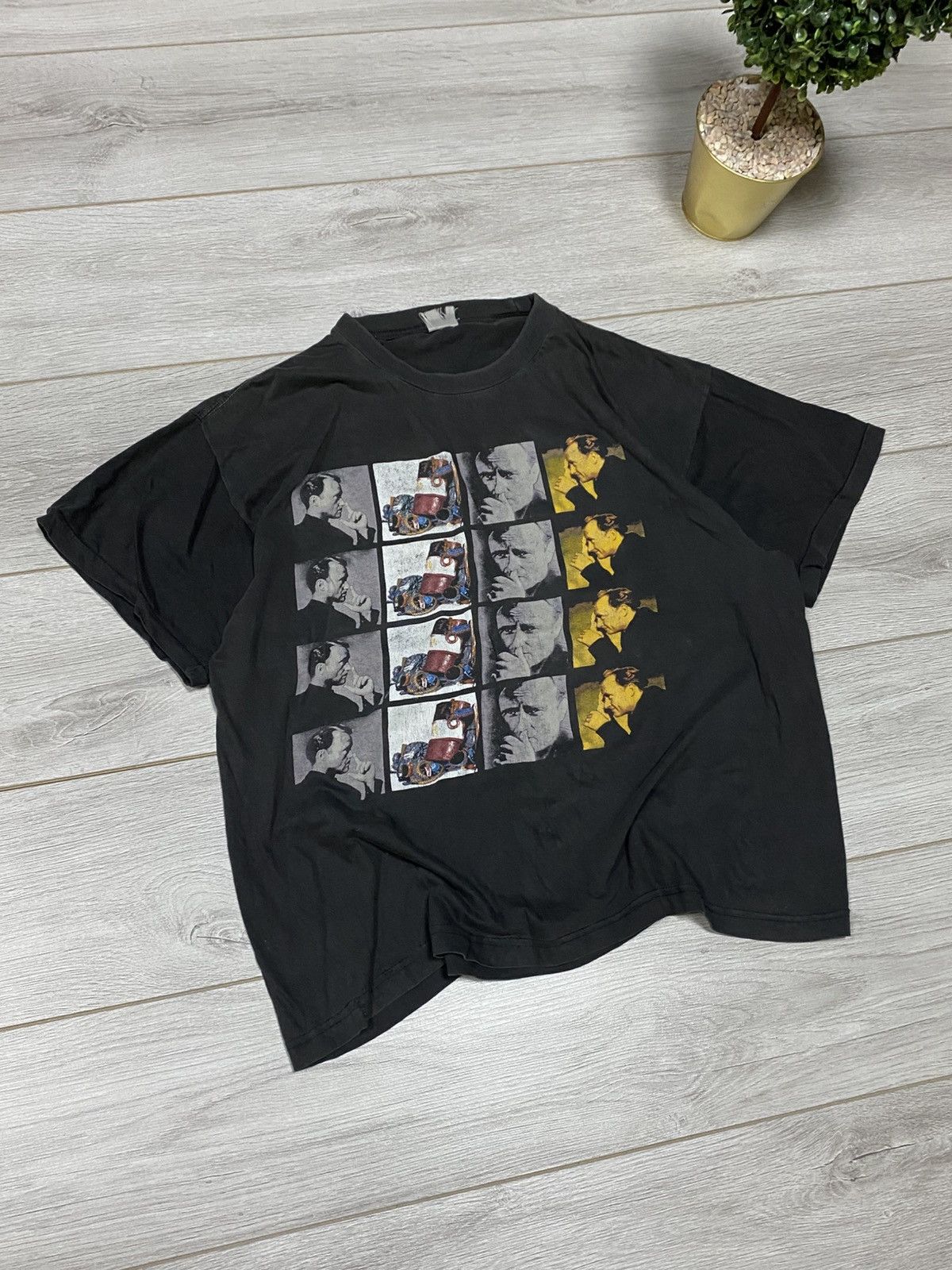 Band Tees Phil Collins 1994 both sides tour vintage T-Shirt Size US XL / EU 56 / 4 - 8 Thumbnail