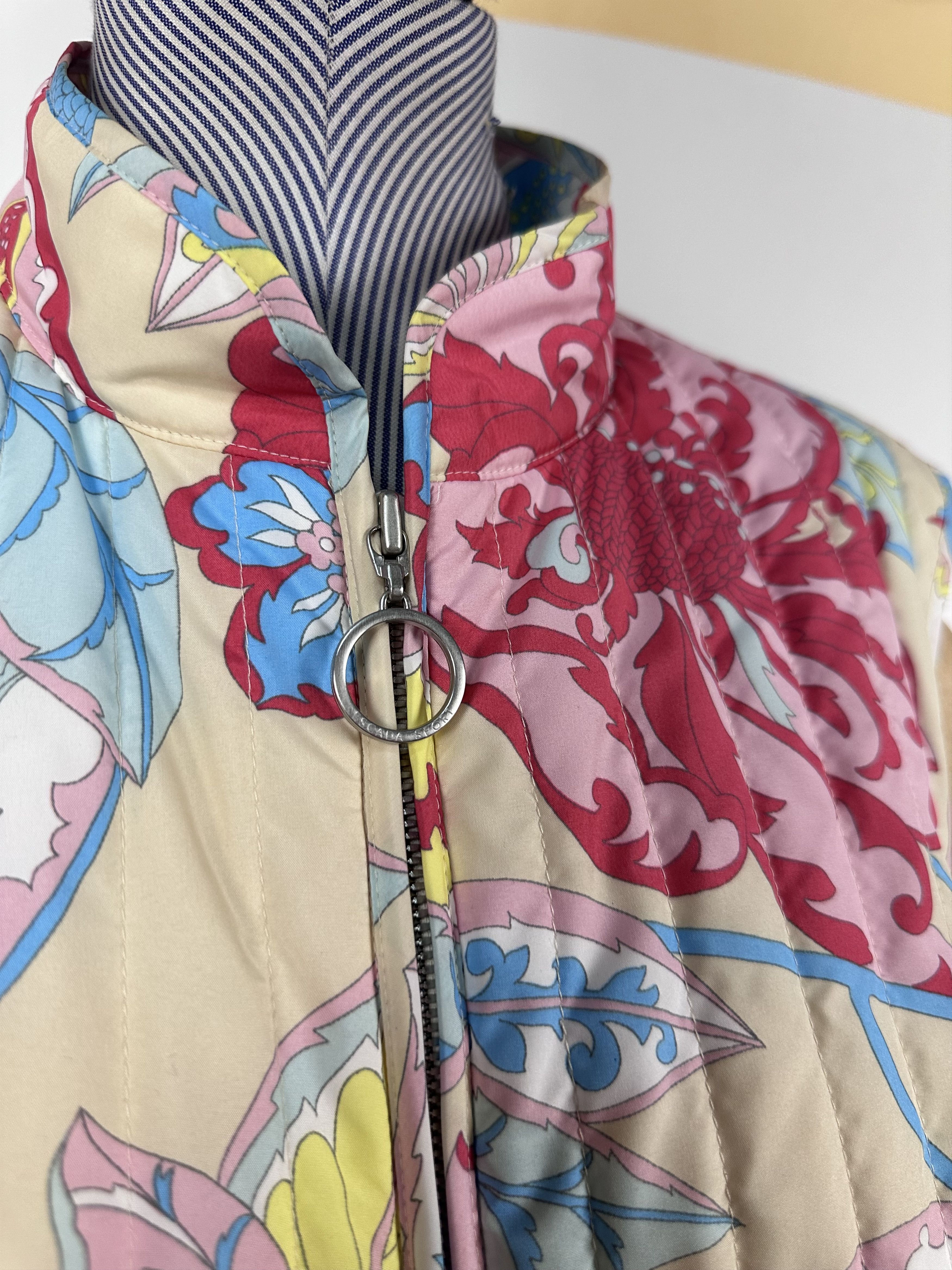 Escada × Escada Sport Escada Sport Element Quilted Floral Vest Womens Size S Size S / US 4 / IT 40 - 4 Thumbnail