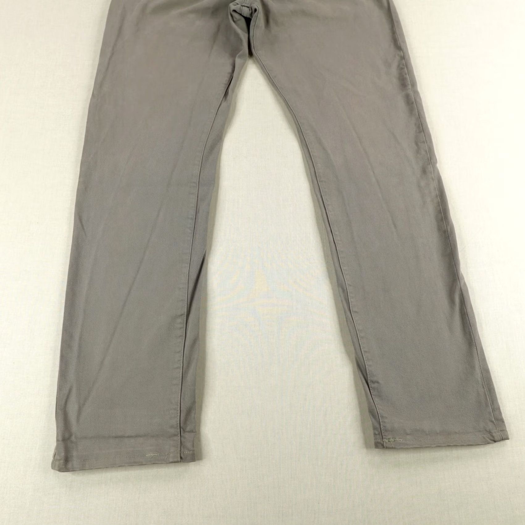 Todd Snyder Todd Snyder Jeans Mens 34x34 Gray Denim Slim Fit Straight Leg Flex Stretch Pants Jeans Size US 34 / EU 50 - 3 Thumbnail