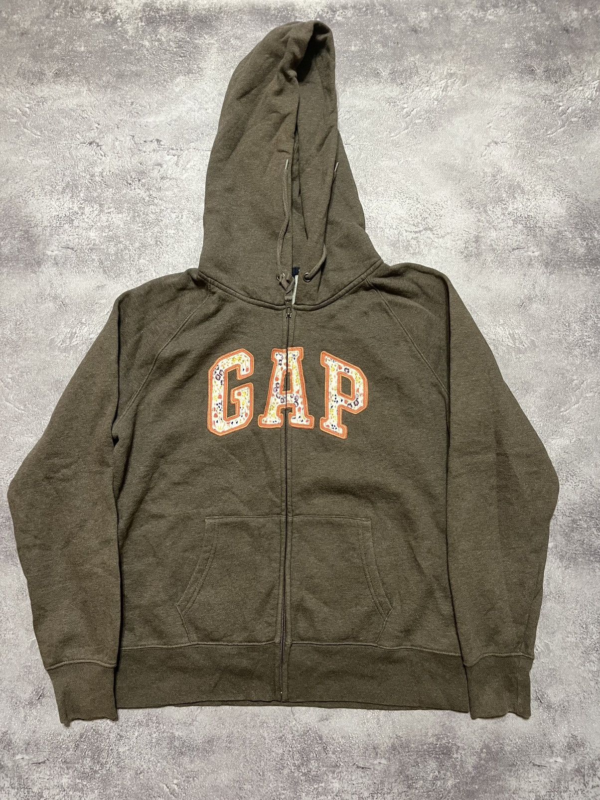 Gap Vintage brown Gap womens hoodie Size L / US 10 / IT 46 - 1 Thumbnail