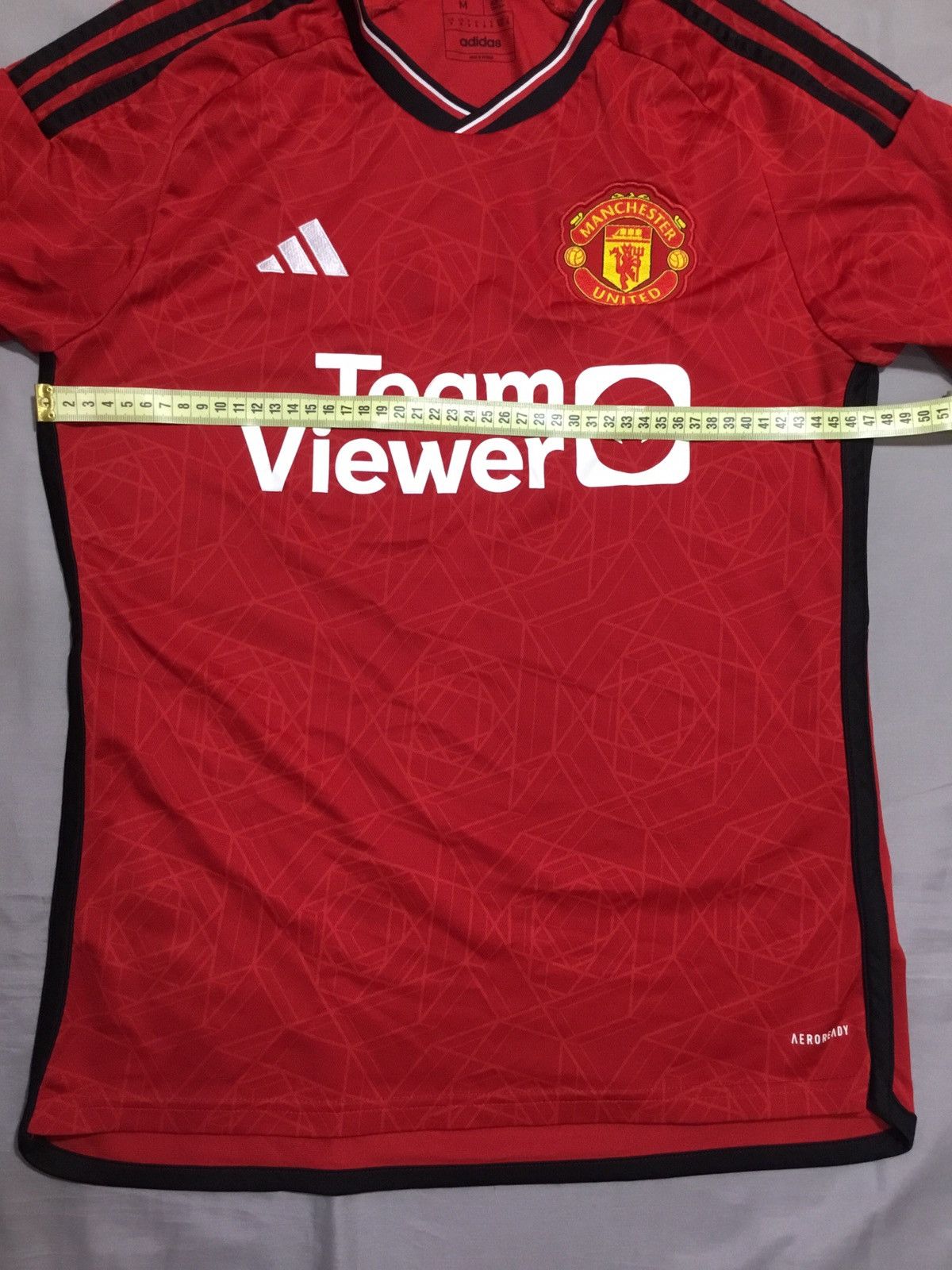 Adidas Manchester United Jersey Mens Medium Adidas Football Custom Size US M / EU 48-50 / 2 - 5 Thumbnail