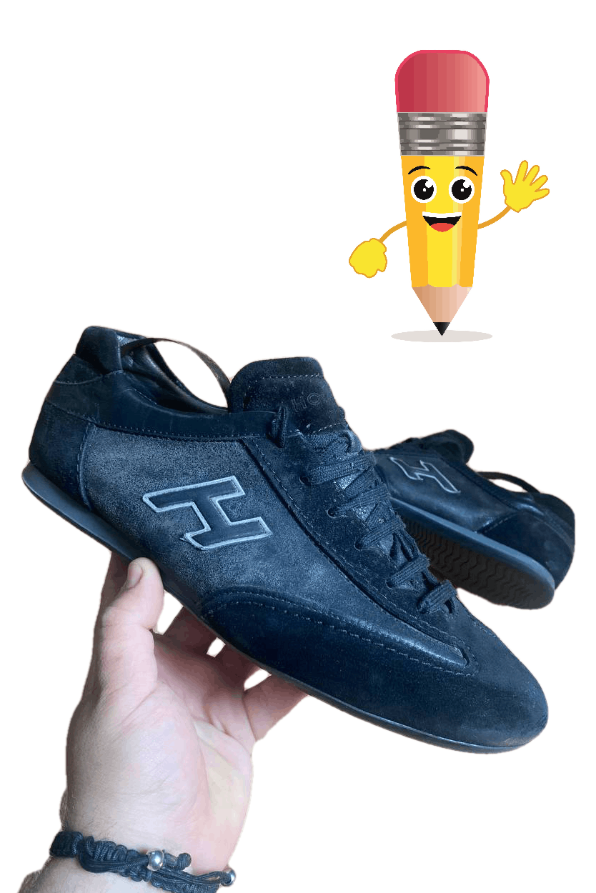 Hogan × Vintage Hogan Olympia Suede Sneakers Vintage SIZE US 9 Size US 9 / EU 42 - 1 Thumbnail
