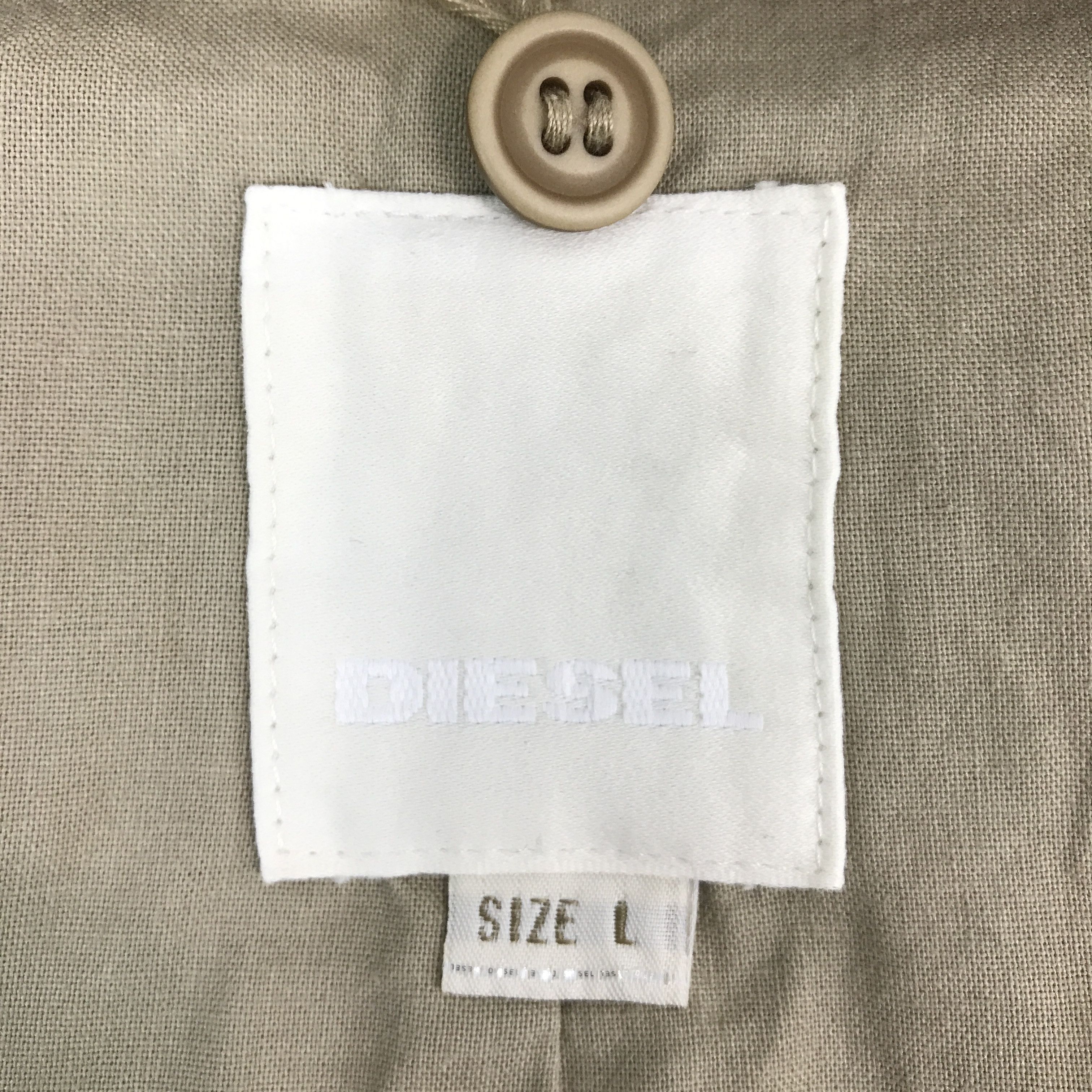 Diesel Diesel brown design Zipper jacket Size US L / EU 52-54 / 3 - 10 Thumbnail
