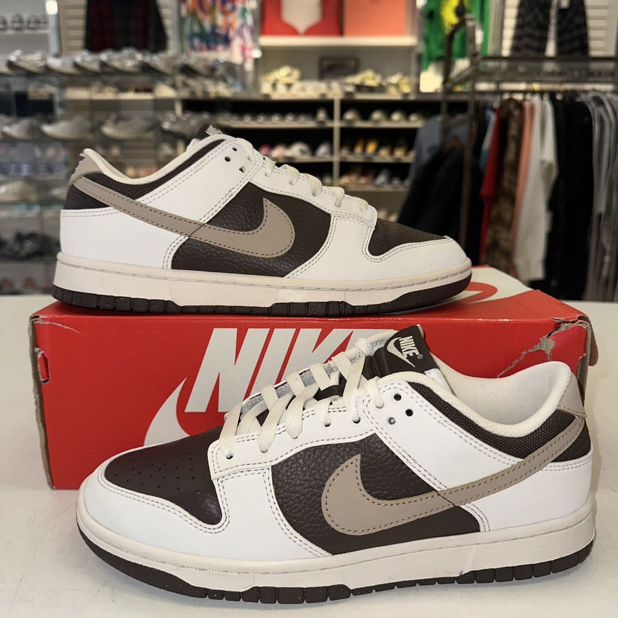 Nike Size 7.5 - Nike Dunk Low Next Nature Mocha HF4292-100 Size US 7.5 / EU 40-41 - 1 Thumbnail