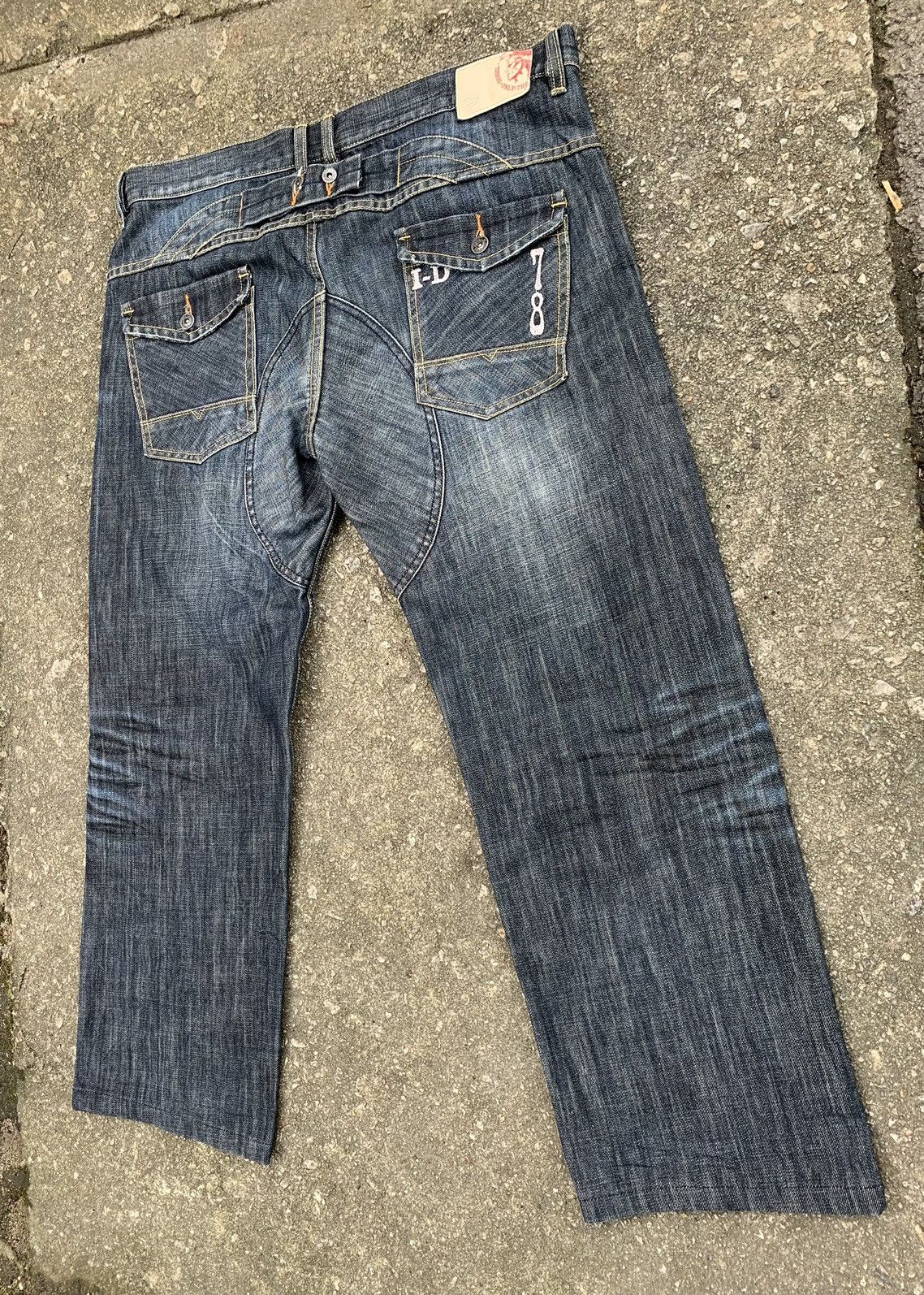 Diesel Rare.. Diesel Buckle Back Denim Jeans Pants Size US 40 / EU 56 - 8 Thumbnail
