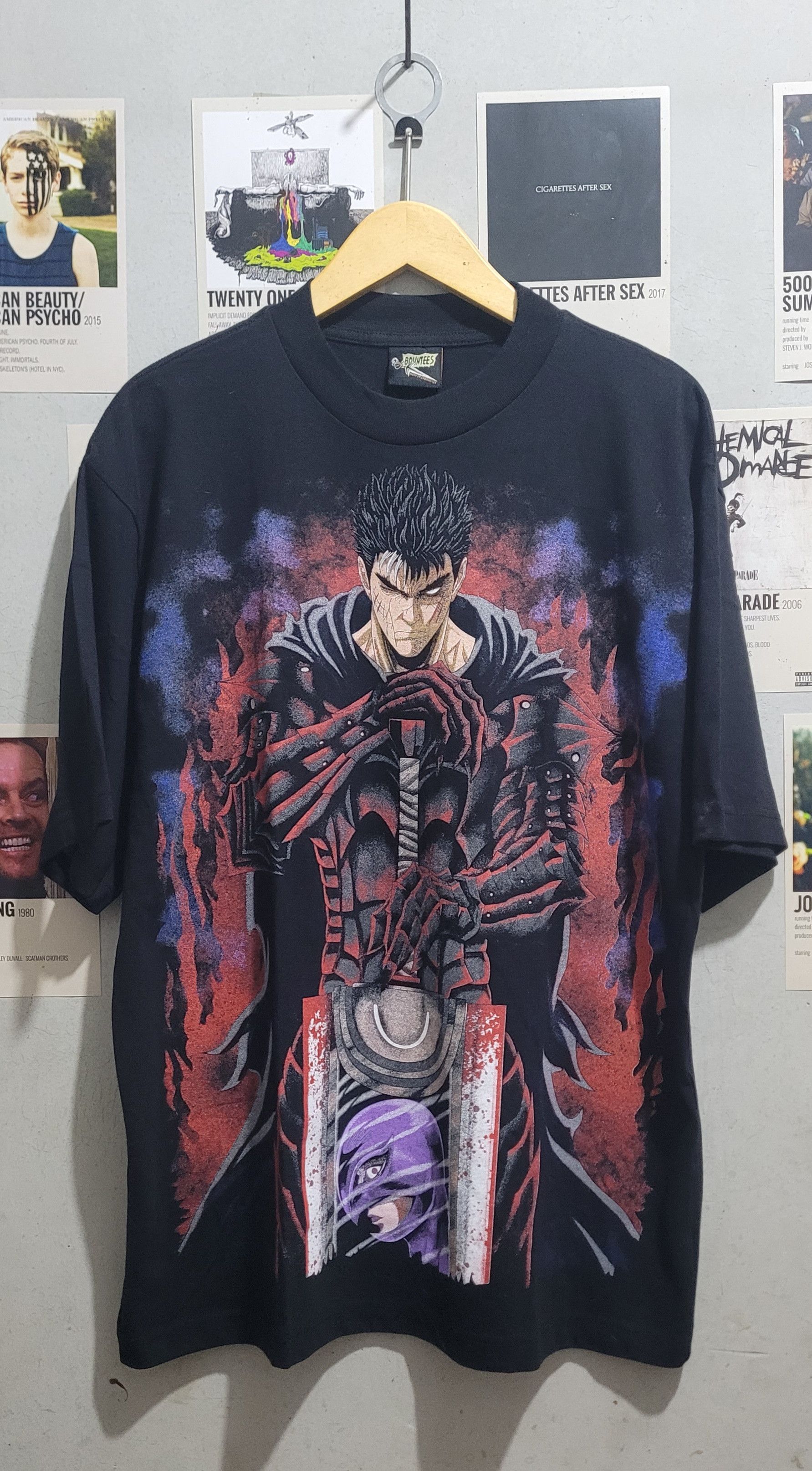 Anime The potrait of Guts & The Dragonslayer Size US XL / EU 56 / 4 - 1 Thumbnail