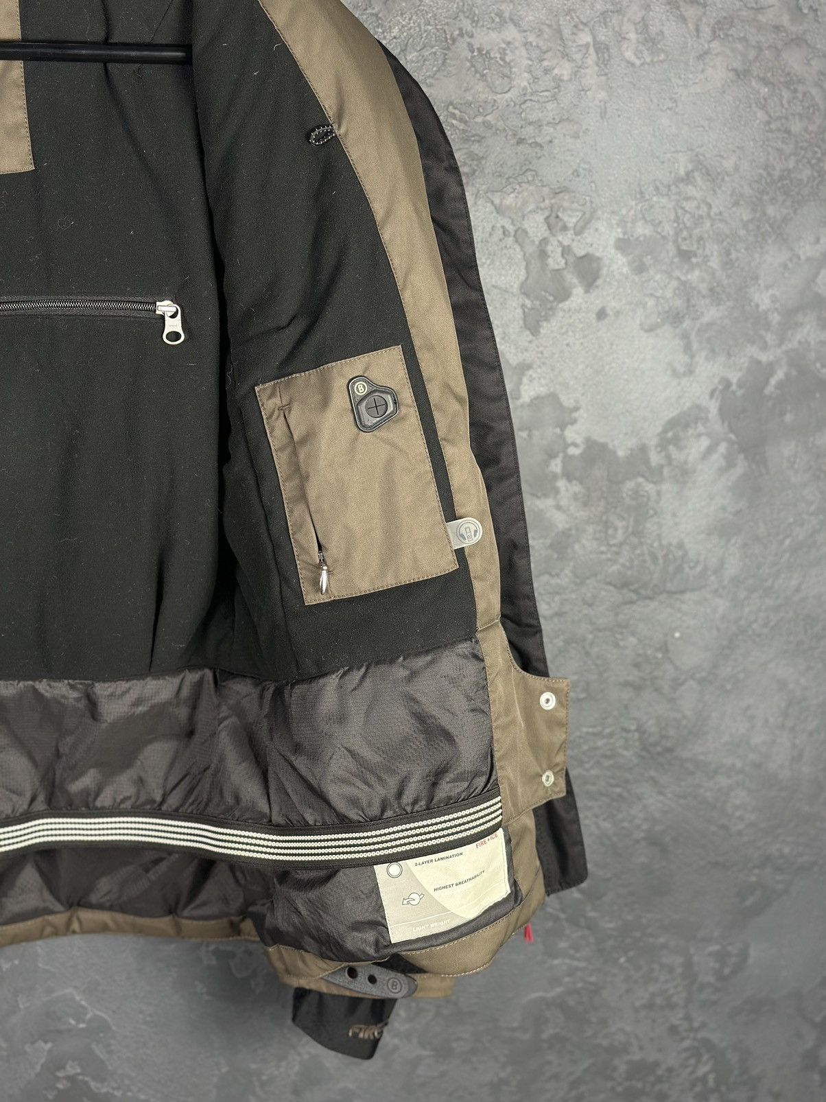 Bogner Bogner Fire + Ice Waterproof Brown Gorpcore Jacket Size US XS / EU 42 / 0 - 12 Thumbnail