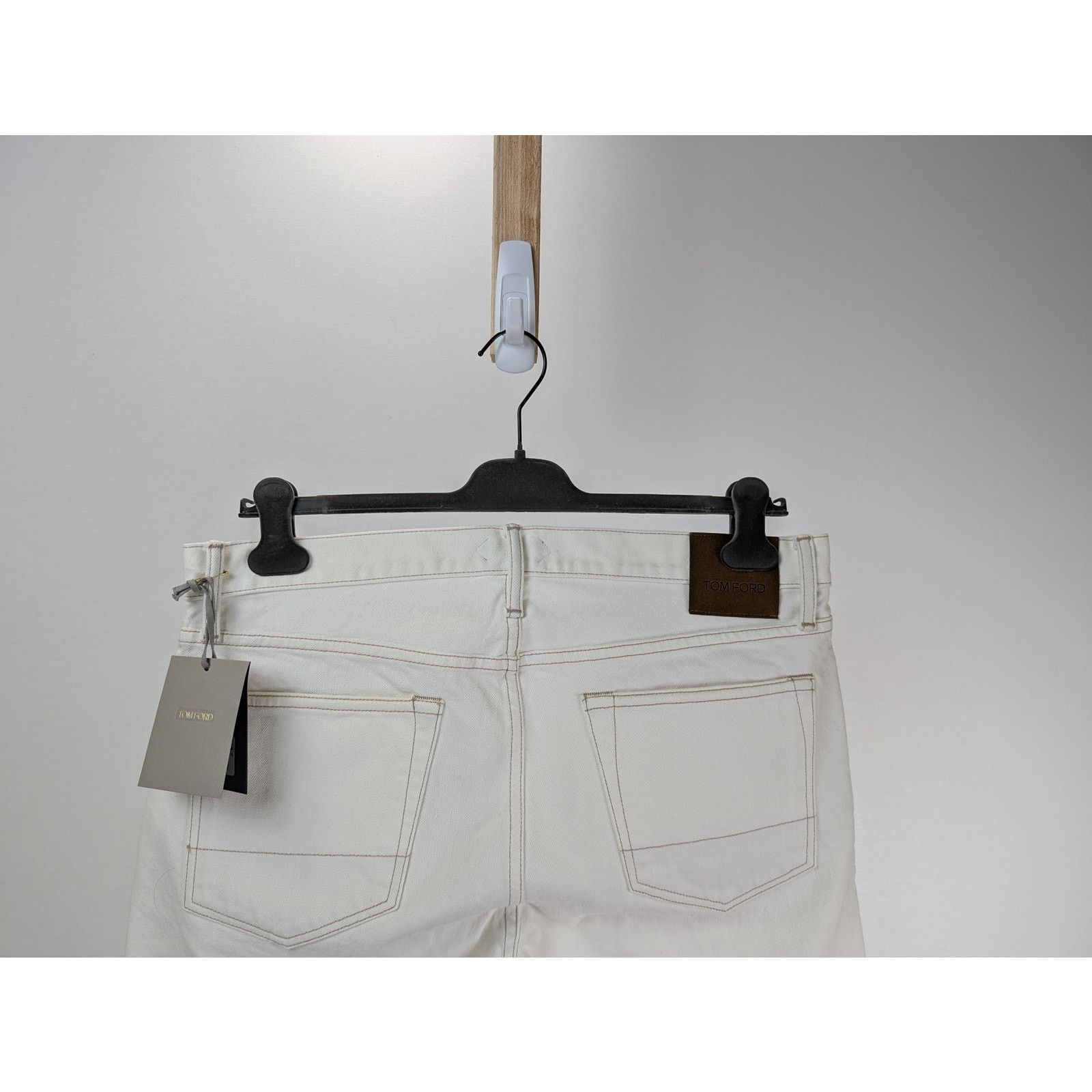 Tom Ford o1rshd1 Denim Slim Jean in White Size US 36 / EU 52 - 12 Thumbnail