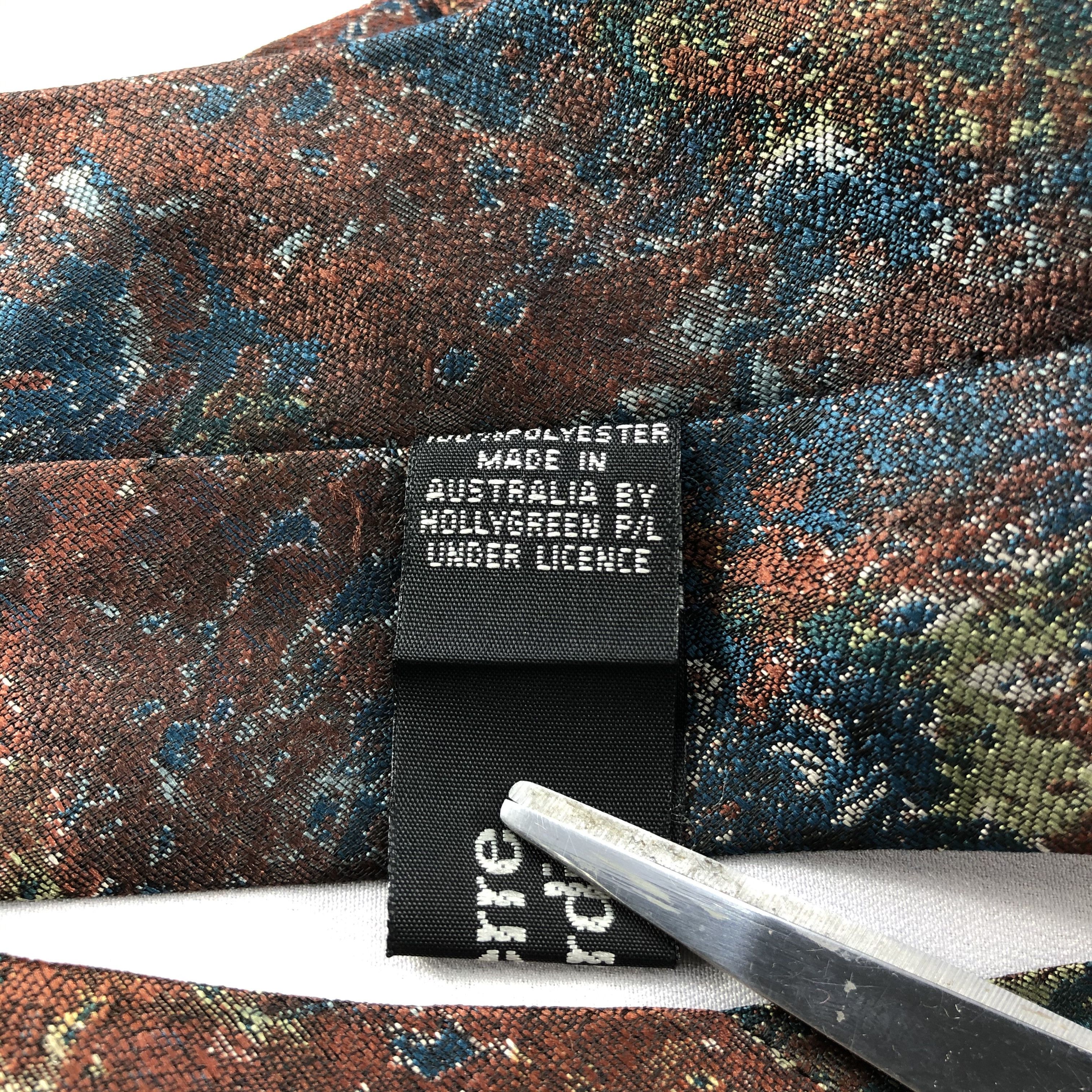 Pierre Cardin Pierre Cardin Abstract Neck Tie T76 Size ONE SIZE - 4 Thumbnail