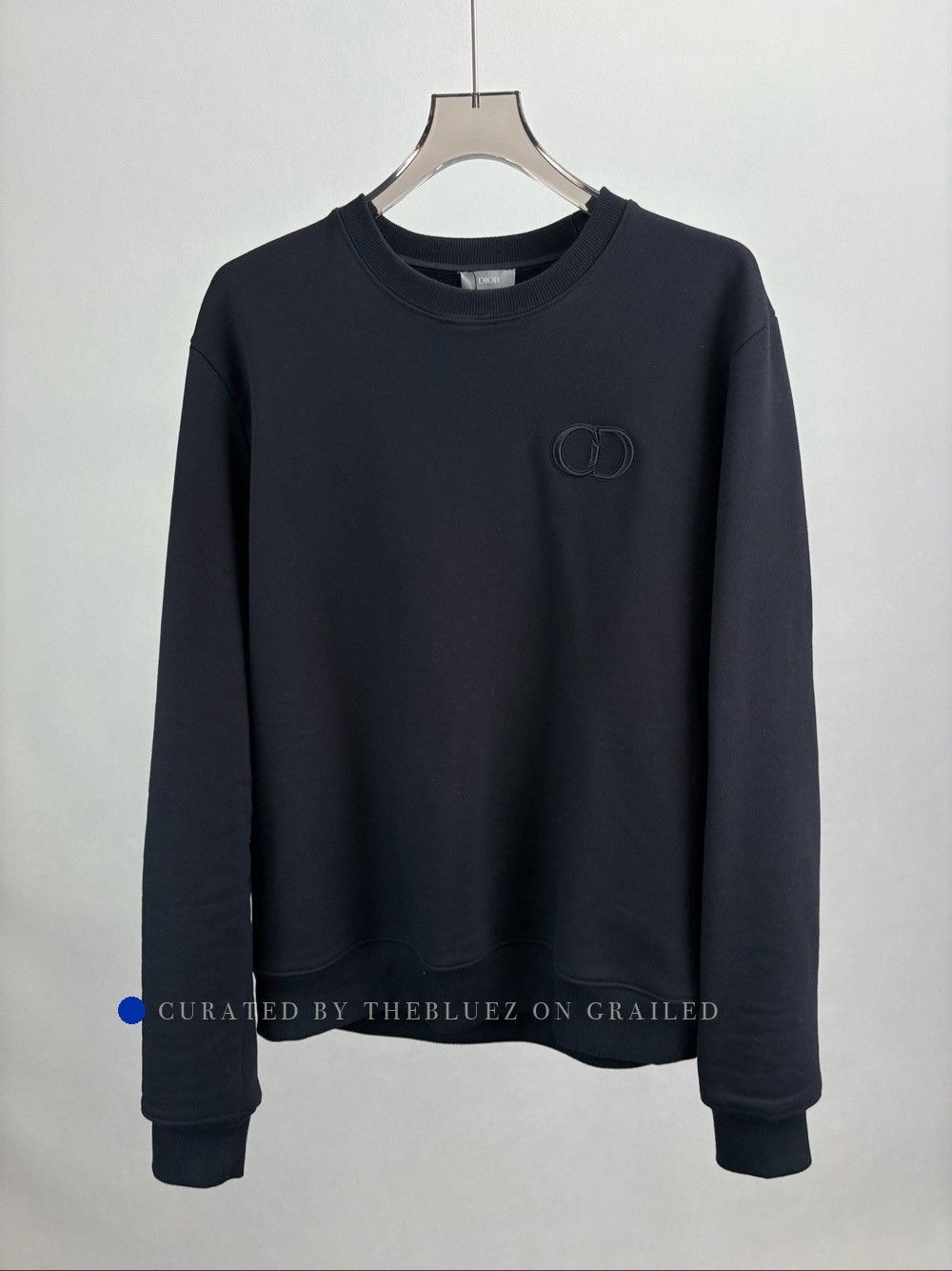 Dior Minimalist Black Icon Sweatshirt Size US XXL / EU 58 / 5 - 1 Thumbnail