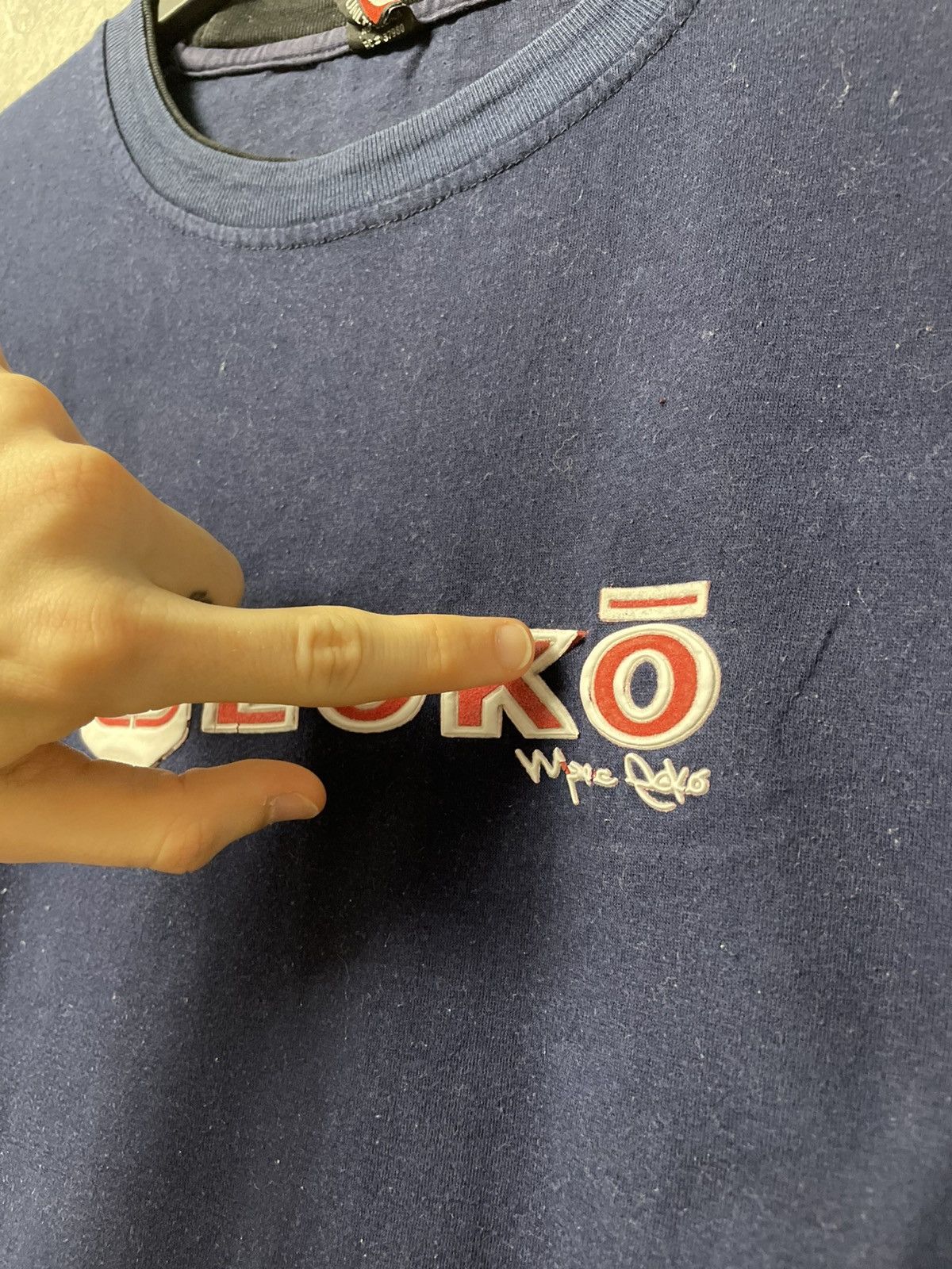 Ecko Unltd. Vintage Ecko Unltd Navy Blue Oversized Fit T-Shirt 90s Size US L / EU 52-54 / 3 - 9 Thumbnail