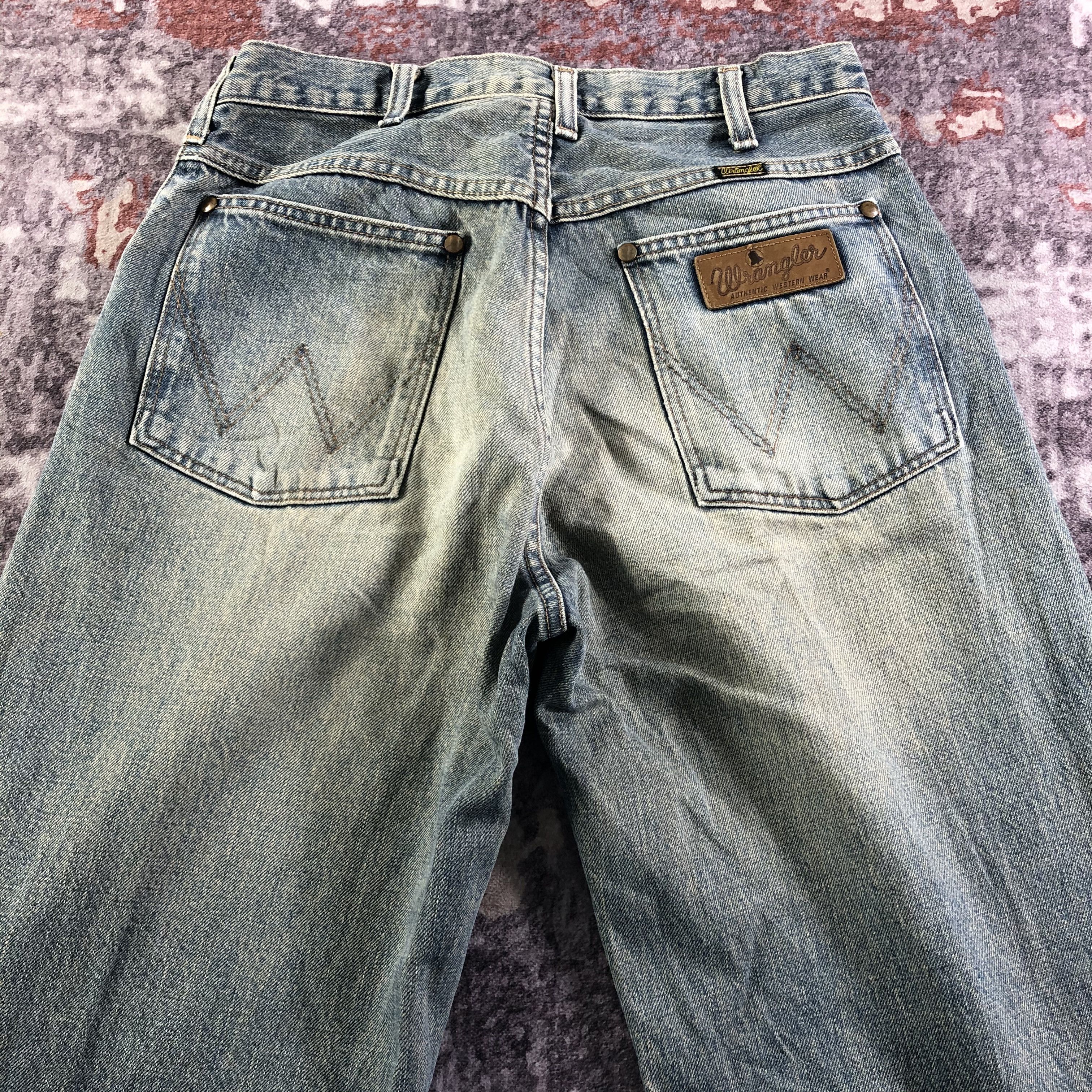 Vintage Vintage Wrangler Selvedge Jeans-JM3691 Size US 30 / EU 46 - 4 Thumbnail