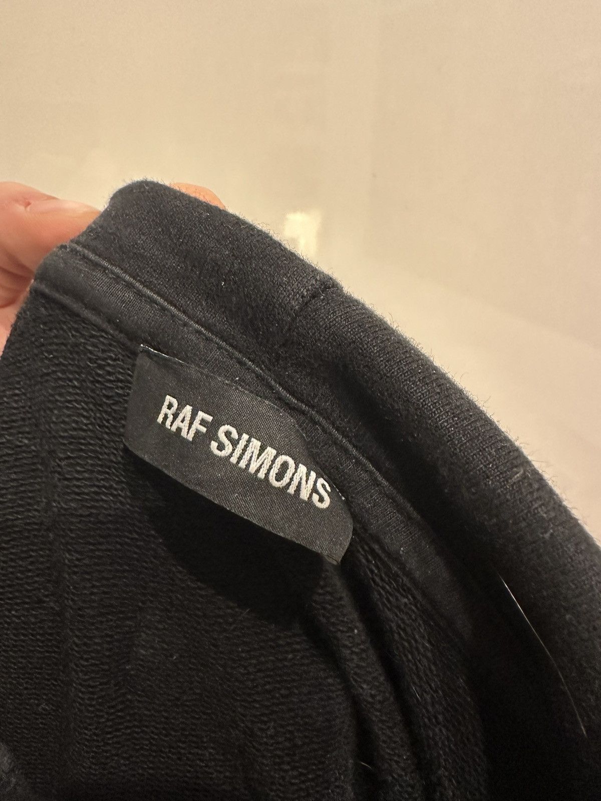 Raf Simons RAF SIMONS appliqué patch patched hoodie ss20 Size US S / EU 44-46 / 1 - 5 Thumbnail