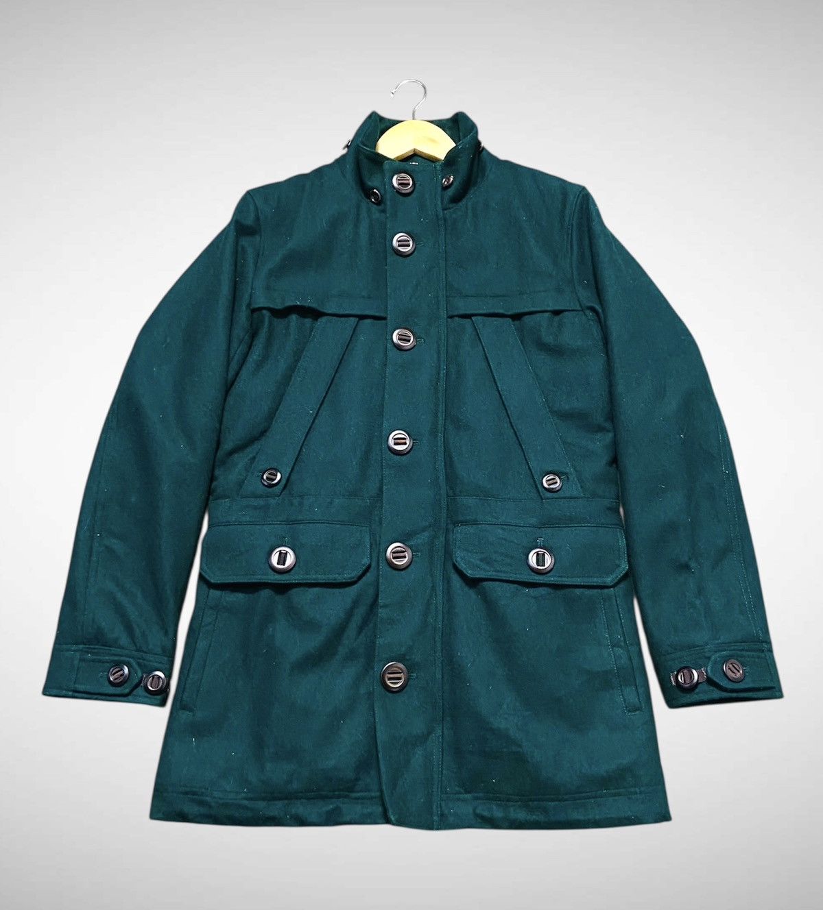 Morgan Homme Morgan Homme Wool Jacket Size US L / EU 52-54 / 3 - 3 Thumbnail
