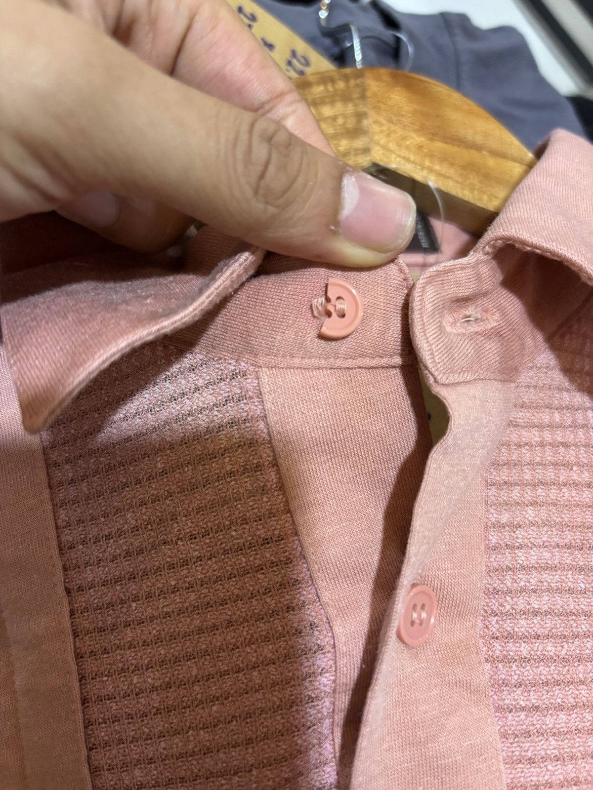 Japanese Brand mario giorgi half button up polo rare design Size US S / EU 44-46 / 1 - 4 Thumbnail