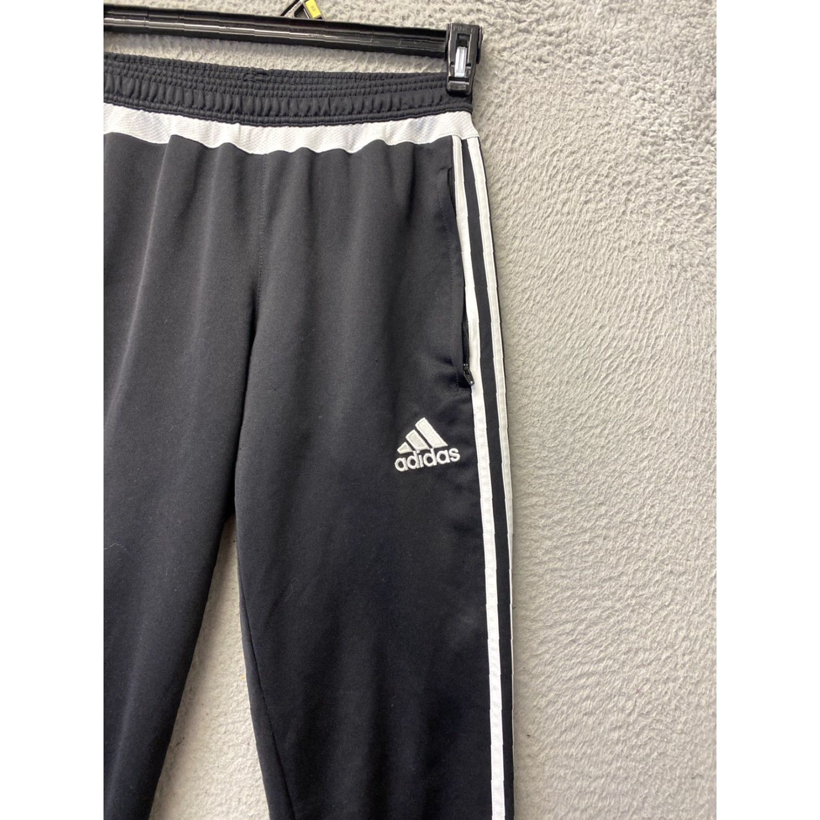 Adidas ADIDAS Climacool Black Athletic Joggers Size S Men's Size US 29 - 2 Thumbnail
