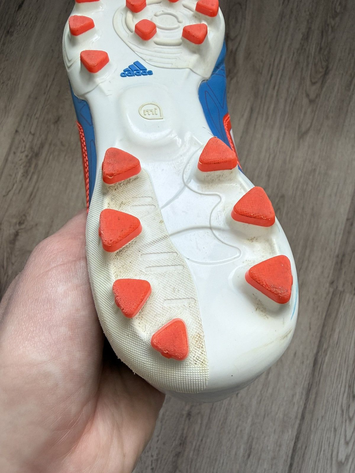 Adidas Adidas F50 Soccer Cleats Red Blue FG Size US 9.5 (V21304) Size US 9.5 / EU 42-43 - 15 Thumbnail