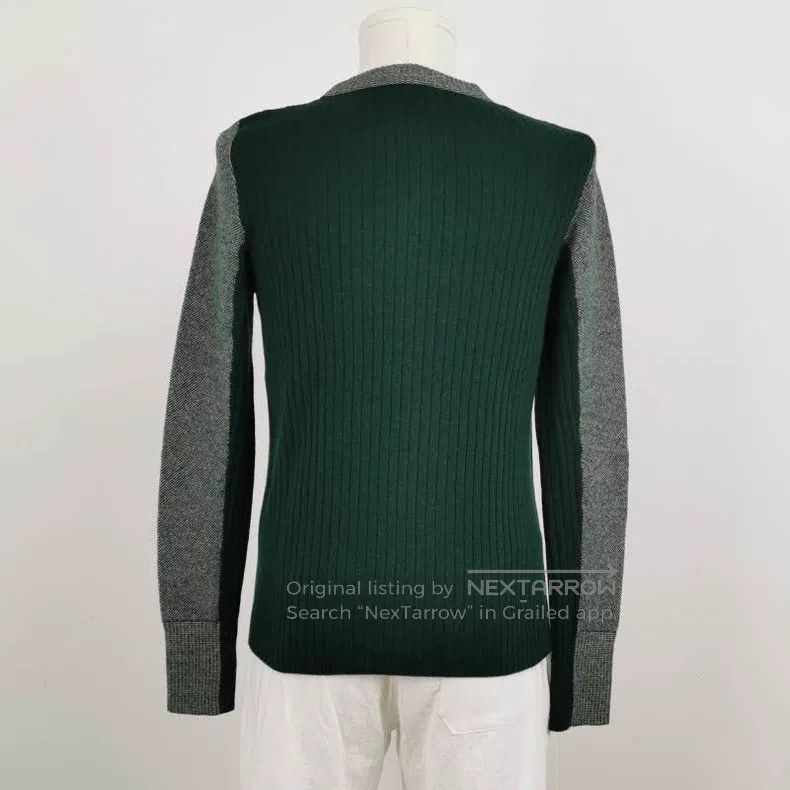Other Valentino Green plaid crew neck knit Size XS / US 0-2 / IT 36-38 - 3 Thumbnail