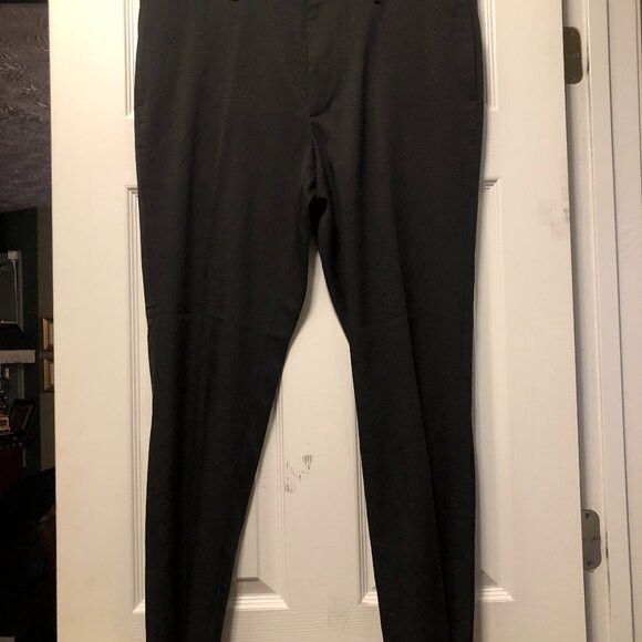 DKNY DKNY men's new black 98%polyester dress pants size: 36/30 Size 36R - 1 Thumbnail