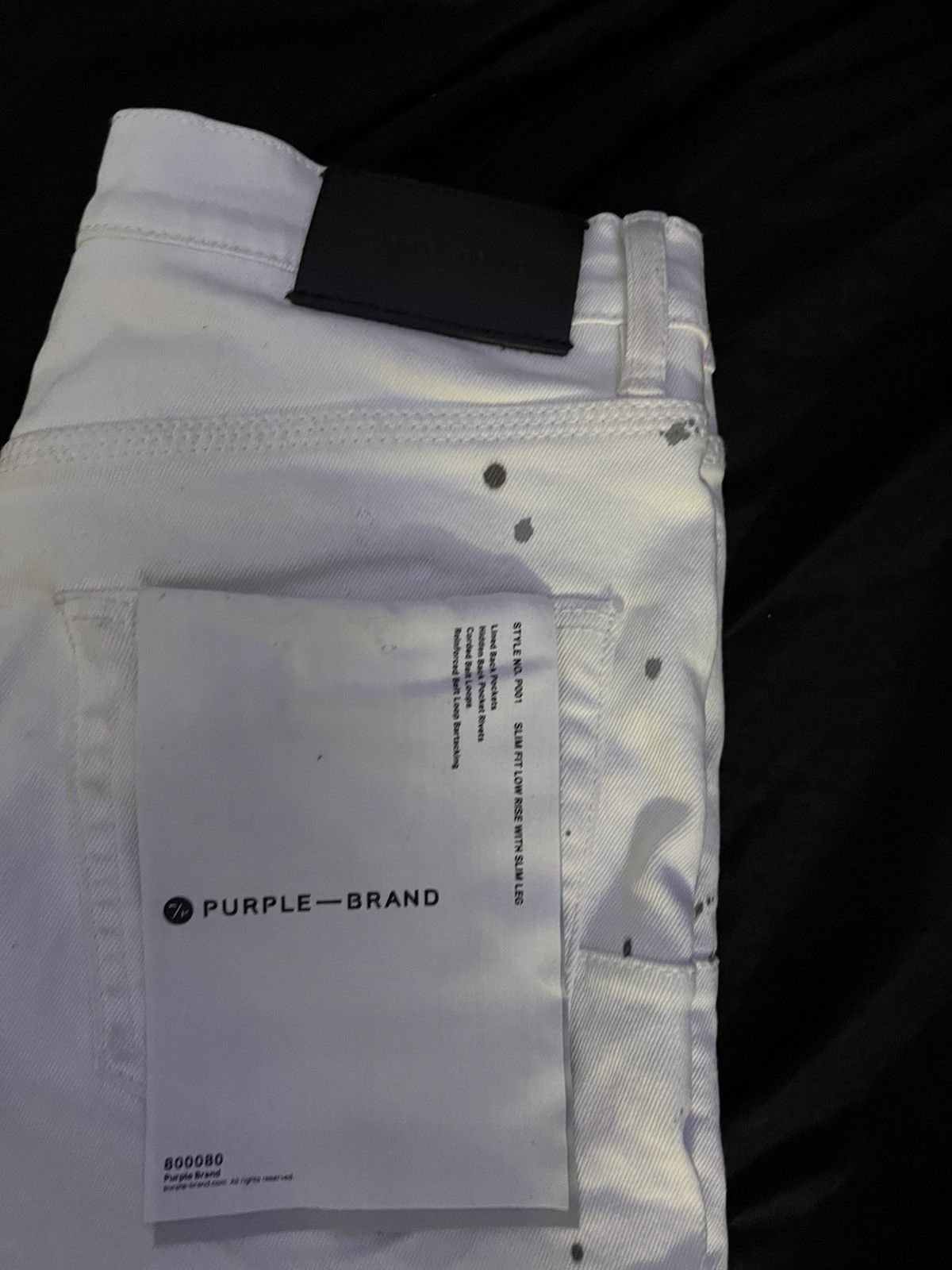 Purple Brand White purple jeans Size US 29 - 5 Thumbnail