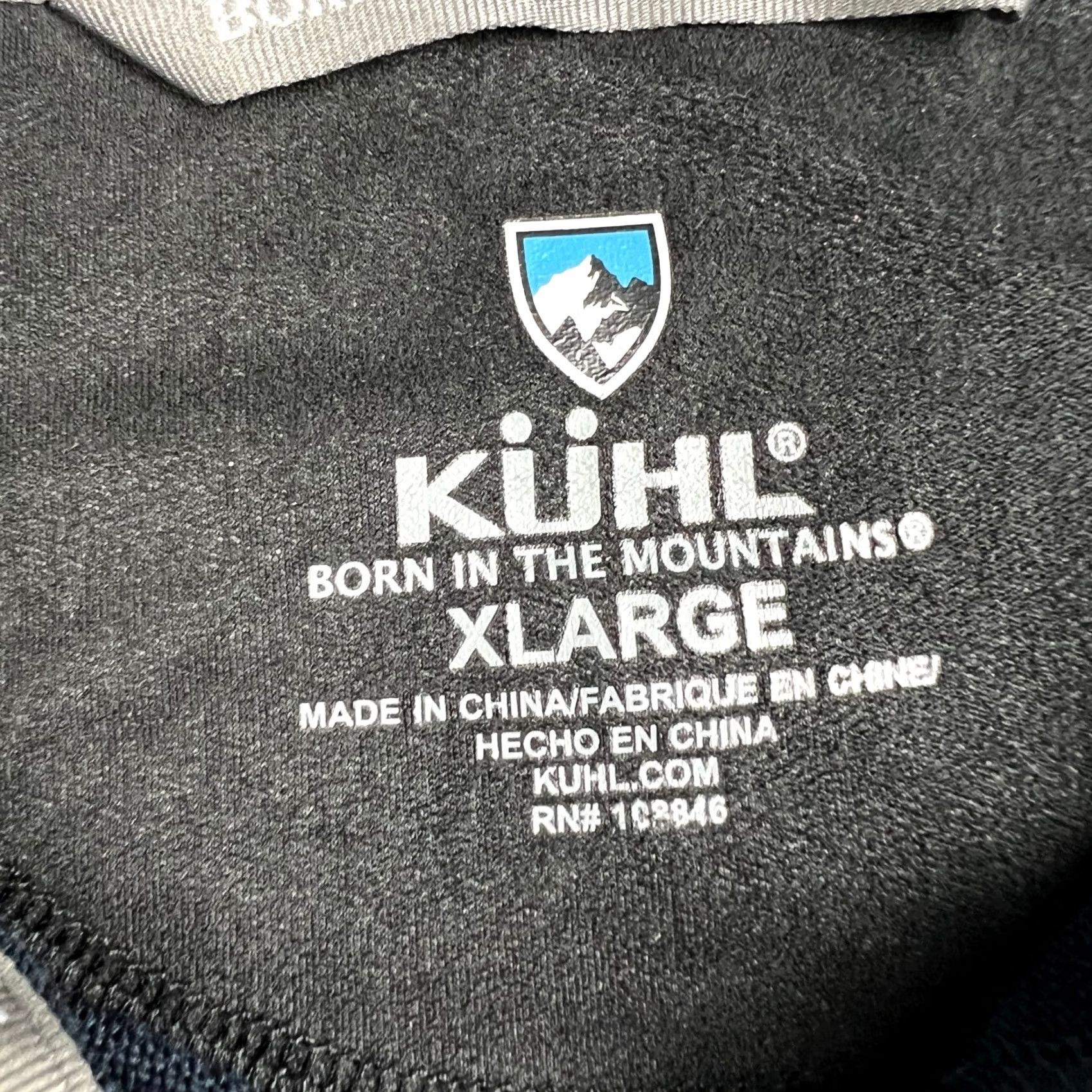 Vintage Kuhl Ryzer Quarter Zip Pullover Sweatshirt XL Men Blue Hiking Outdoors Size US XL / EU 56 / 4 - 3 Thumbnail