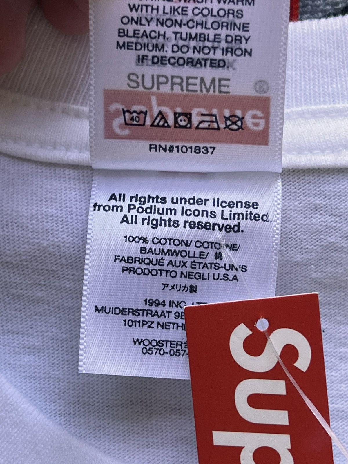 Supreme XL Supreme Maradona Tee white T-shirt football diego drugs Size US XL / EU 56 / 4 - 22 Thumbnail