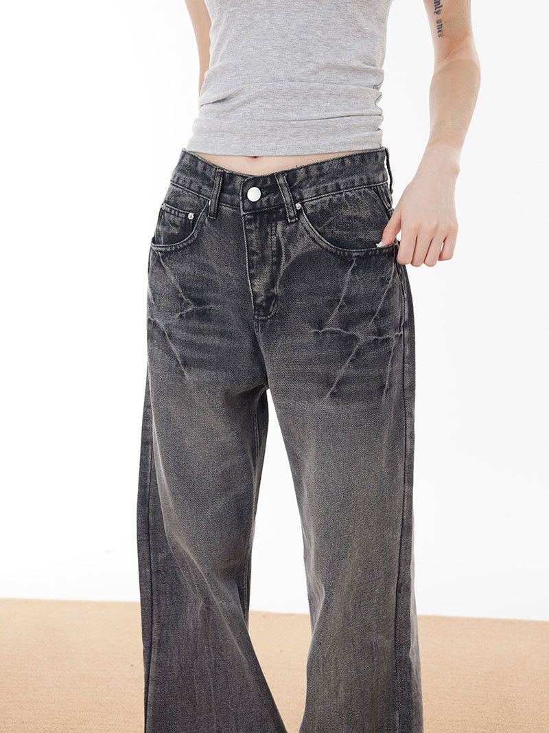 Vintage Vintage American whiskered washed distressed loose jeans Size US 32 / EU 48 - 3 Thumbnail