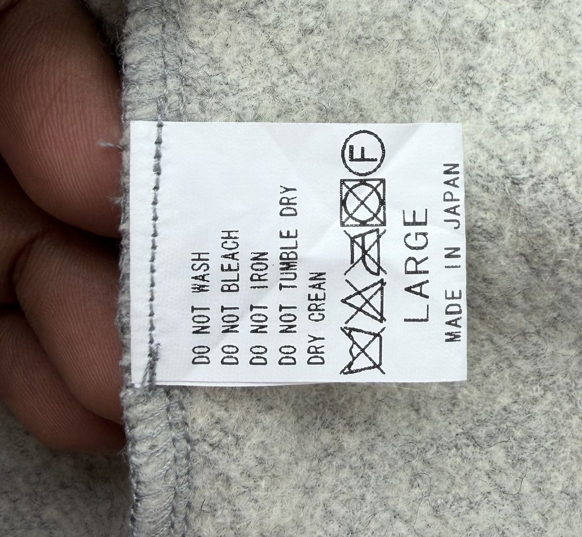 Japanese Brand Nary Hoodie Jacket Japan Brand Pattern Grey Fleece Zip Up Size US L / EU 52-54 / 3 - 15 Thumbnail