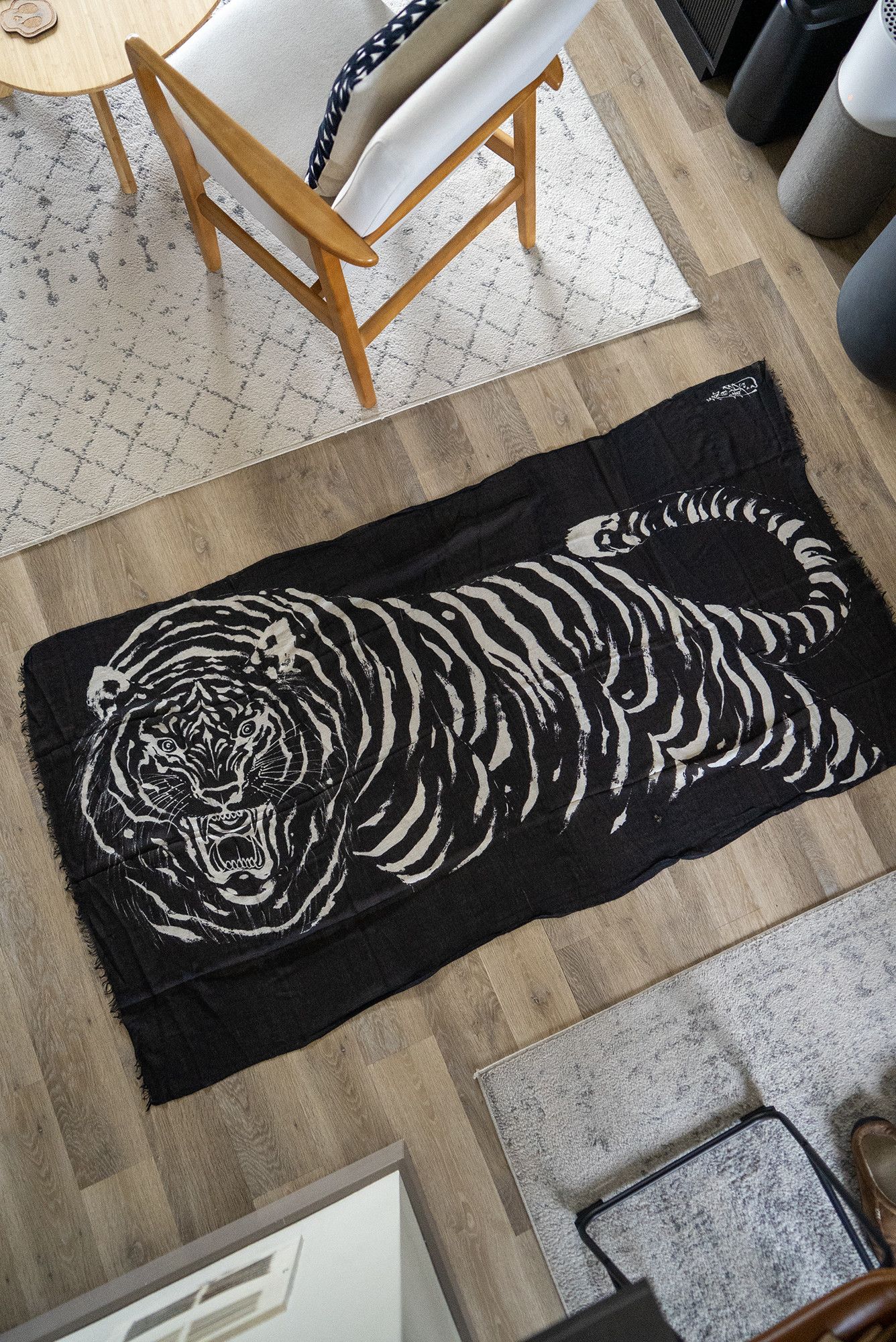 Horiyoshi the Third Cashmere-Blend Tiger Scarf – FW10