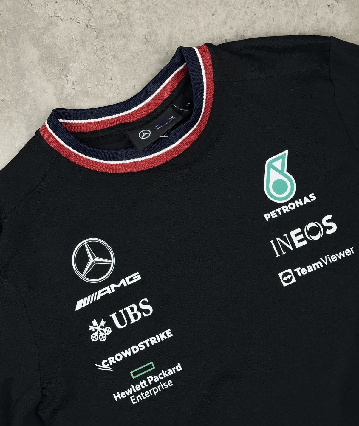 Mercedes-Benz Mercedes AMG Petronas Official F1 Team Shirt Long Sleeve M Size US M / EU 48-50 / 2 - 7 Thumbnail