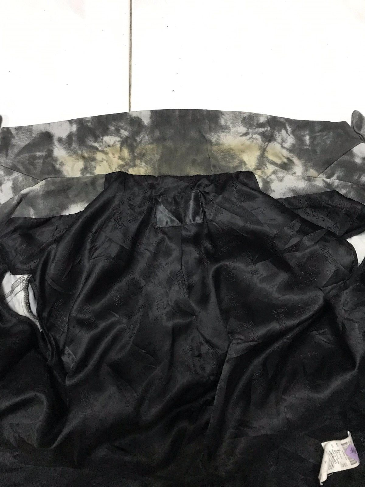 Japanese Brand × Vintage STEAL💥 VTG Marble Art Blazzer by Jessi for Women Size S / US 4 / IT 40 - 6 Thumbnail