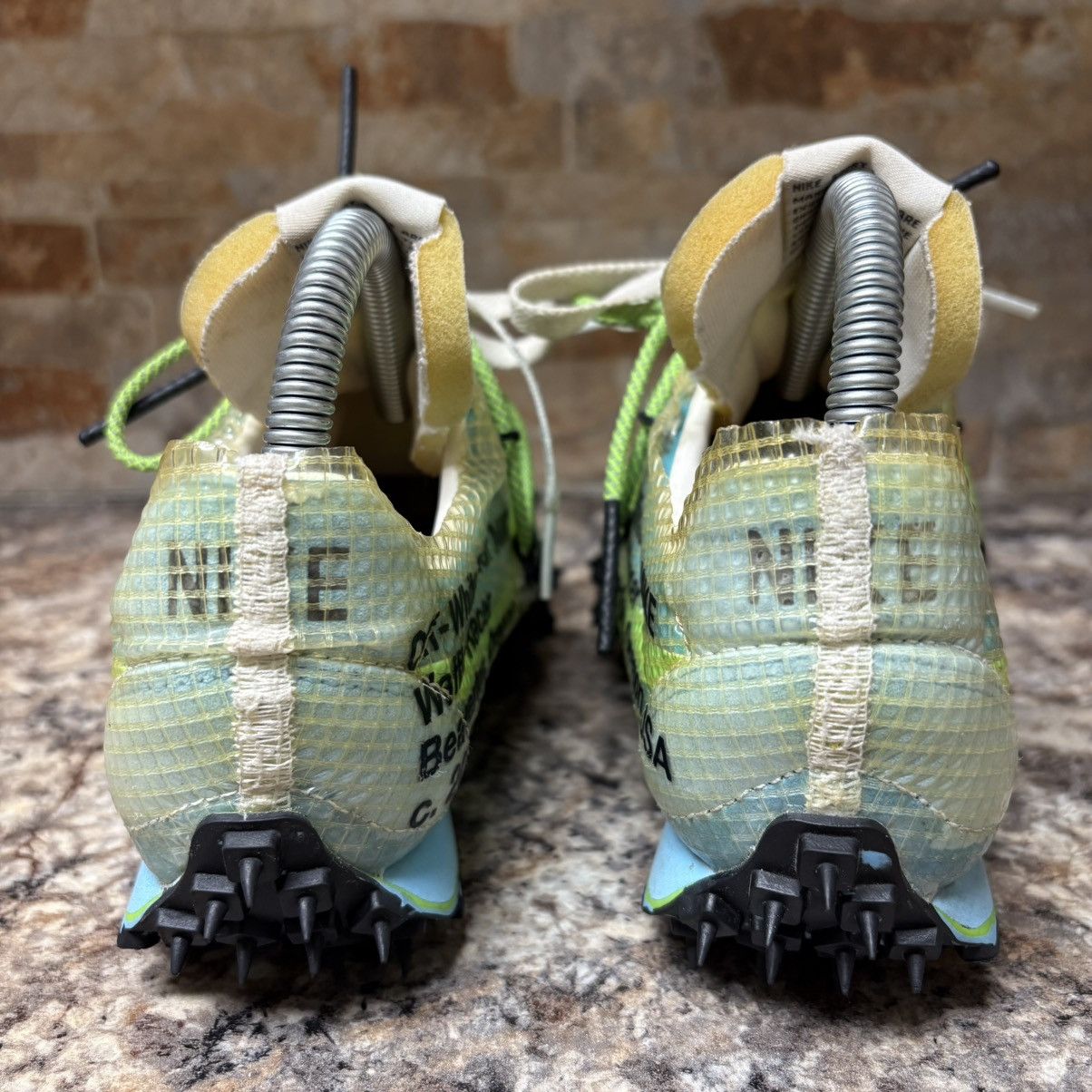 Nike × Off-White Nike X Off-White Waffle Racer Vivid Sky Size 6 Size US 6 / IT 36 - 4 Thumbnail