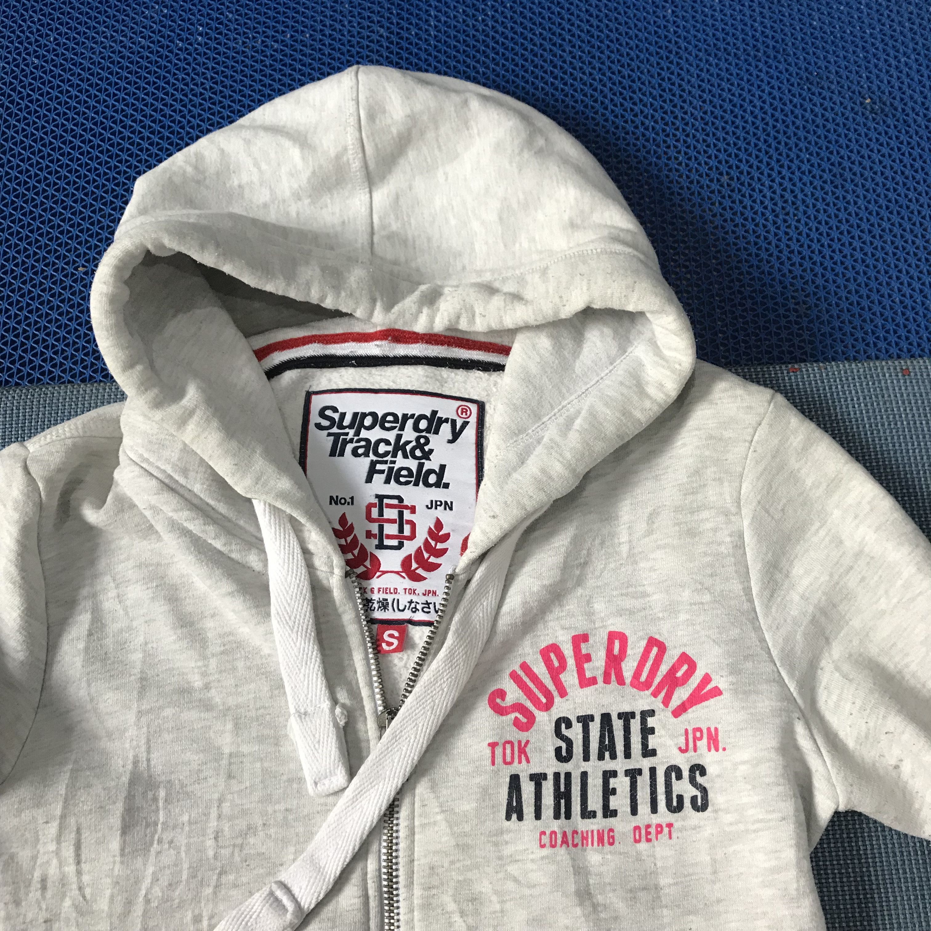 Superdry Vintage Superdry Japan Grey Jacket Hoodie track and field Size US M / EU 48-50 / 2 - 3 Thumbnail