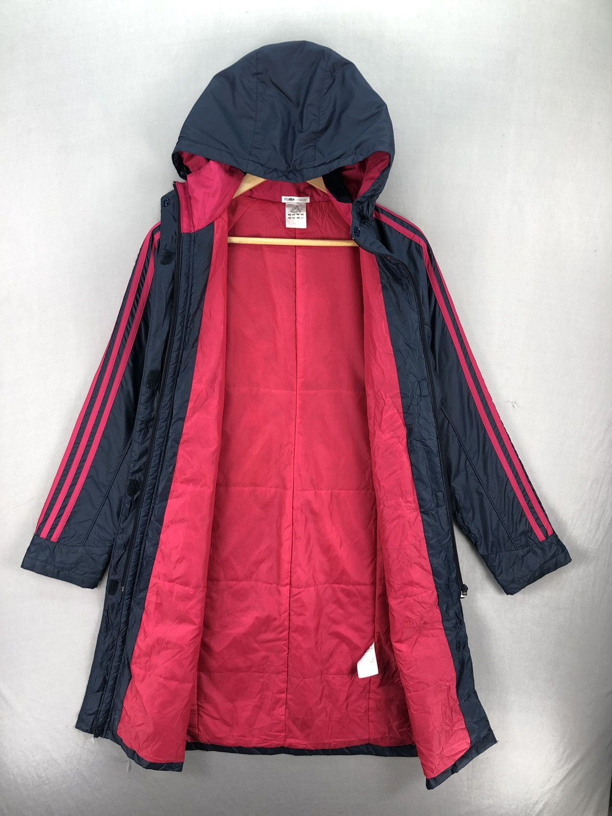 Adidas × Vintage Vintage Adidas ClimaProof Parka Jacket Streetwear Size US S / EU 44-46 / 1 - 4 Thumbnail