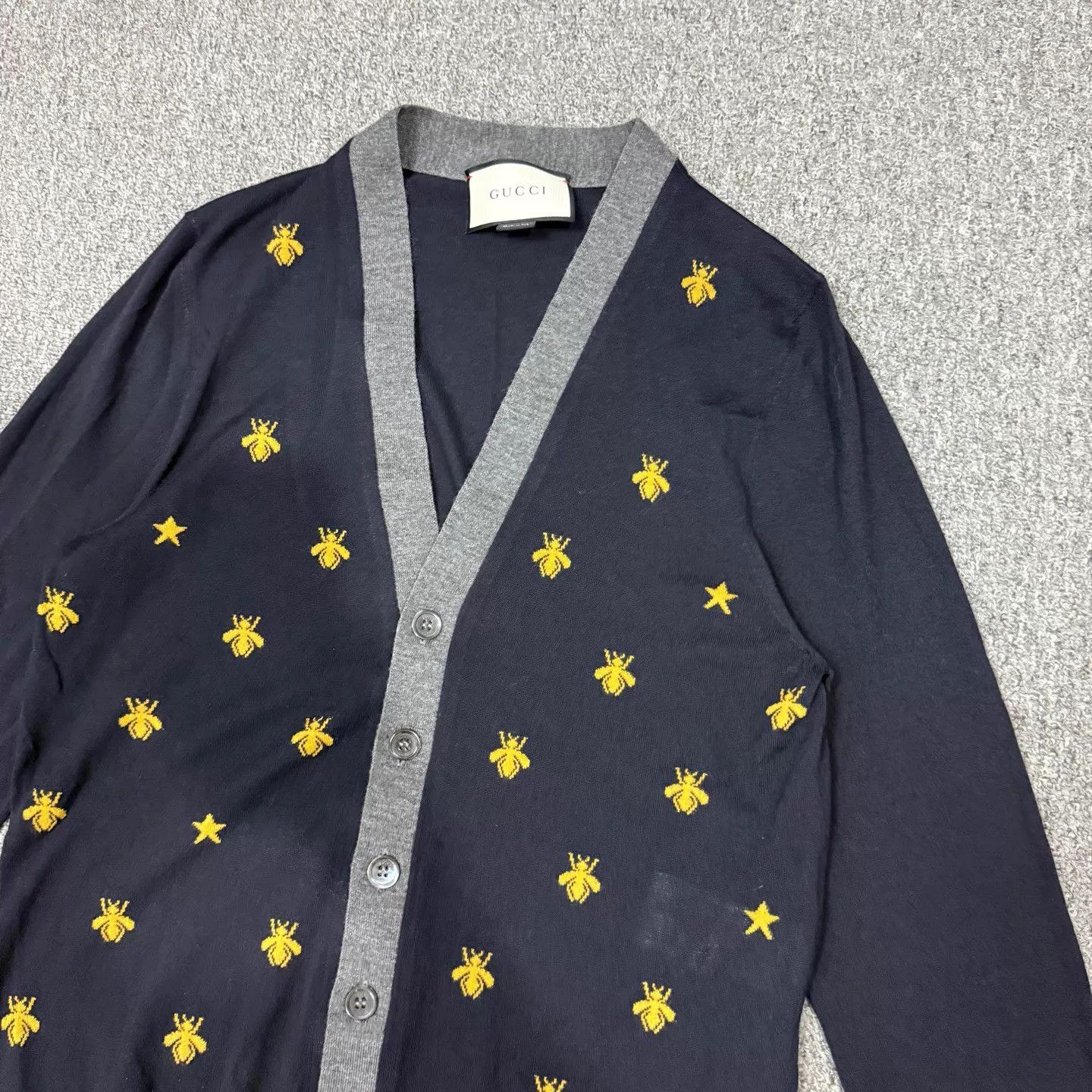 Gucci Gucci Bee Cardigan M 99 New Size US M / EU 48-50 / 2 - 3 Thumbnail