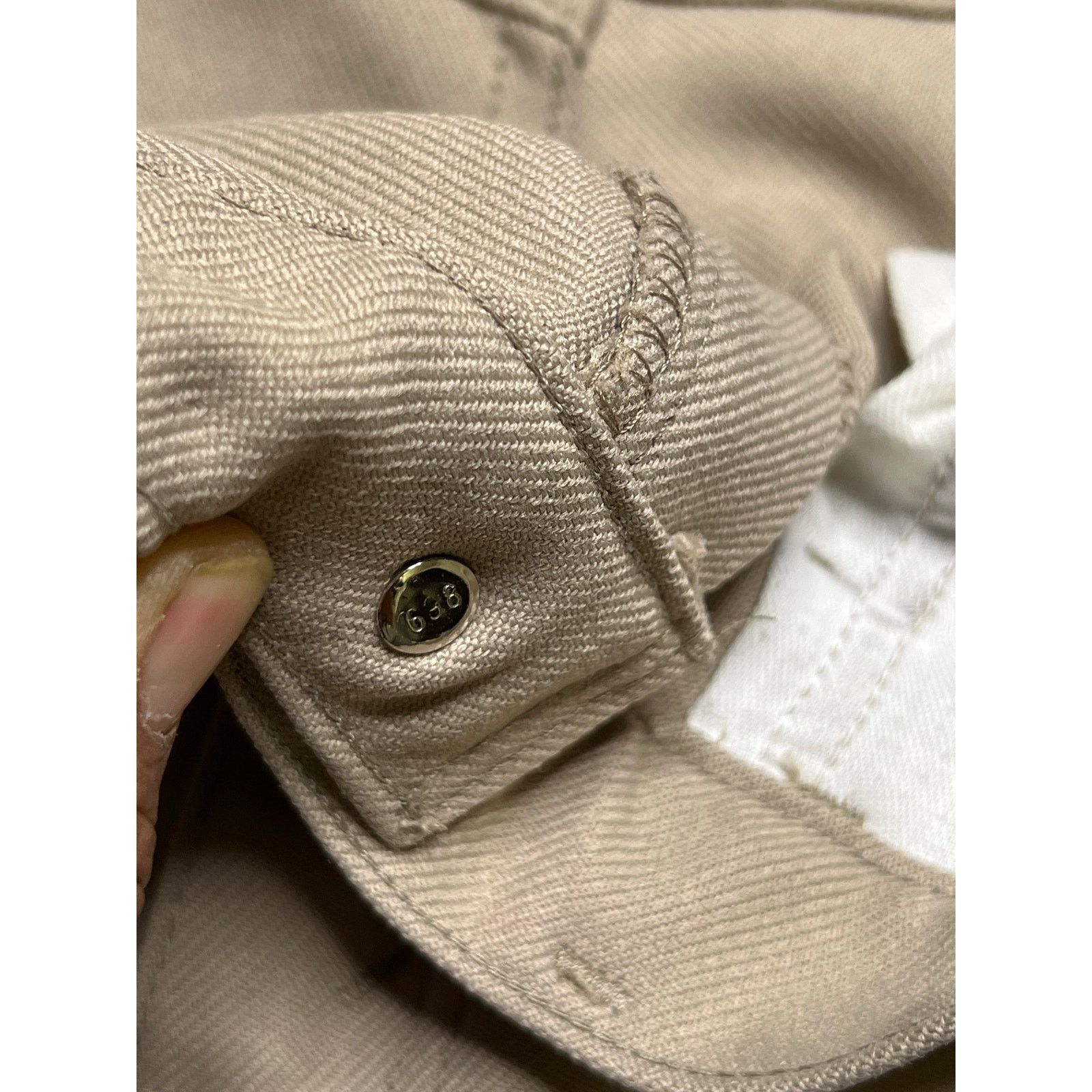 Levi's Vintage Levi’s Action Slacks Pants USA 34x28 Beige Scovill Size US 34 / EU 50 - 5 Thumbnail