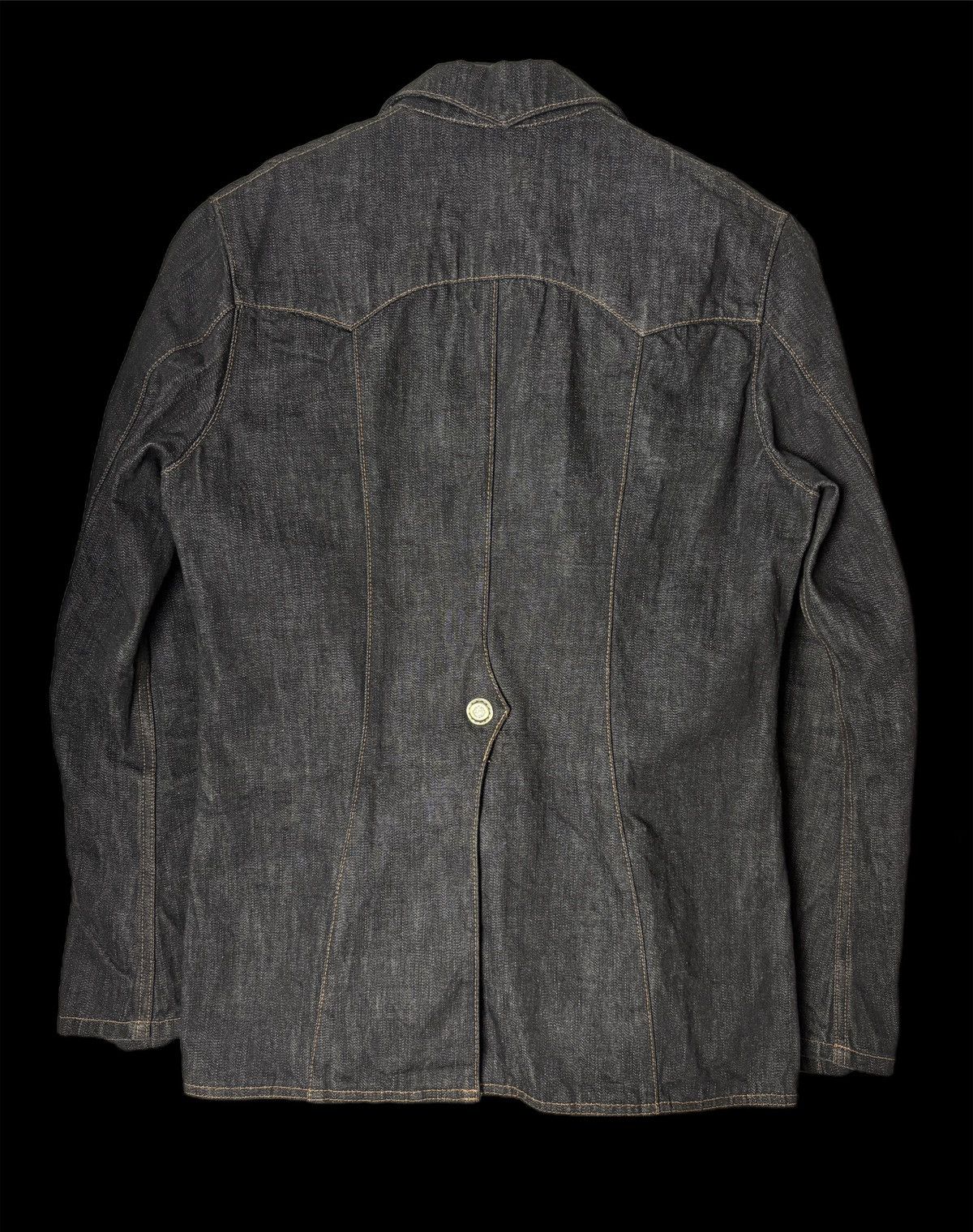Japanese Brand Obelisk Multi Pocket Denim Jacket Size US S / EU 44-46 / 1 - 2 Thumbnail