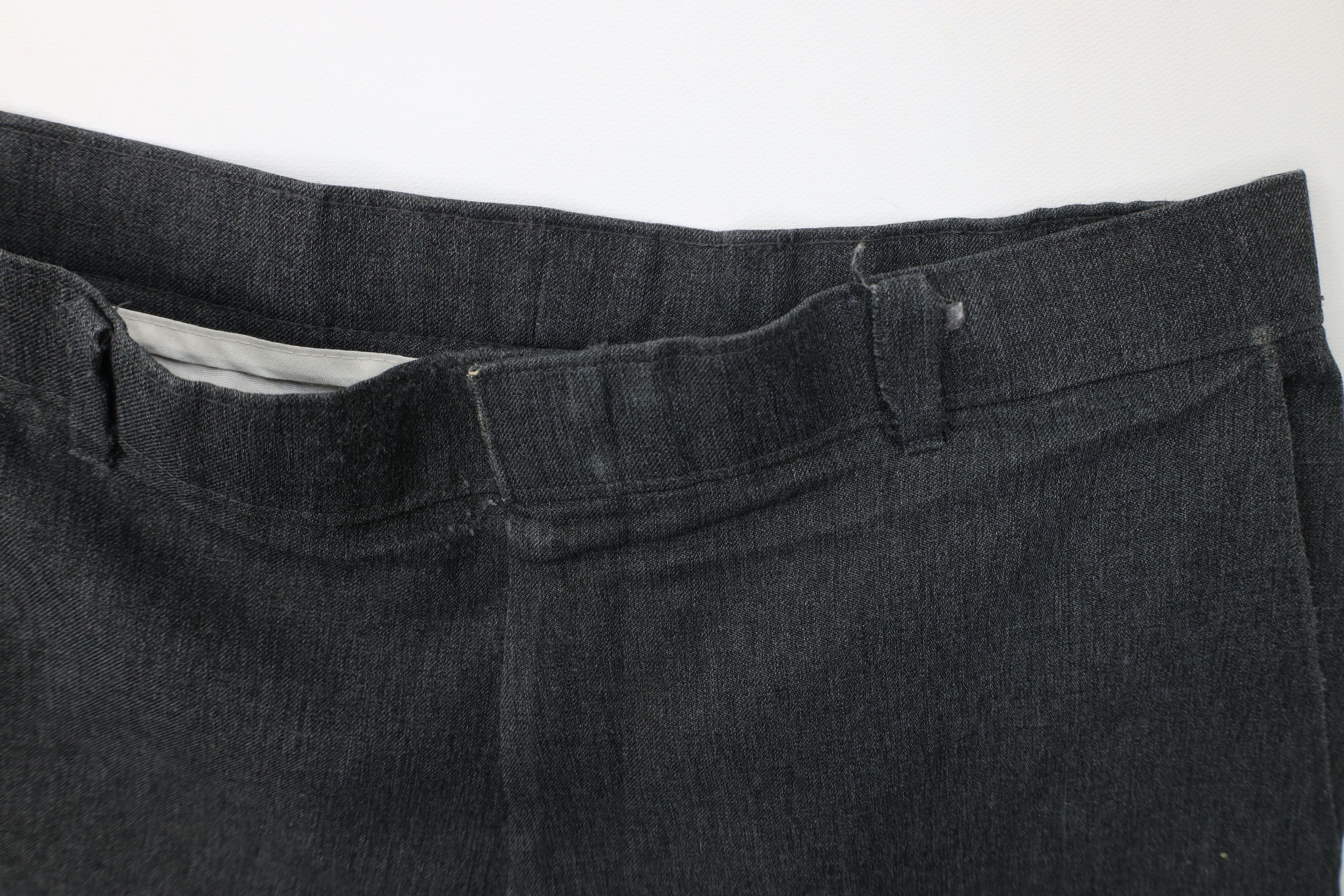 Levi's Vintage 90s Levis Knit Straight Leg Chino Pants Gray USA Size US 34 / EU 50 - 7 Thumbnail