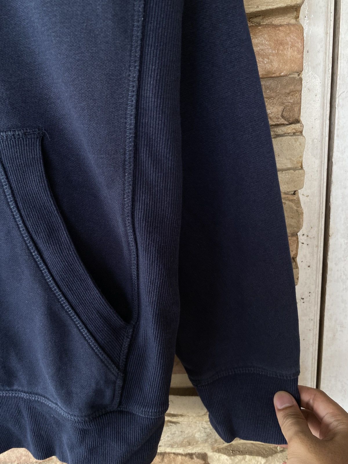 U.S. Polo Assn. Vintage U.S. Polo Assn. Classic Fit Fleece Hoodie Navy Blue with Red Logo Size US L / EU 52-54 / 3 - 8 Thumbnail
