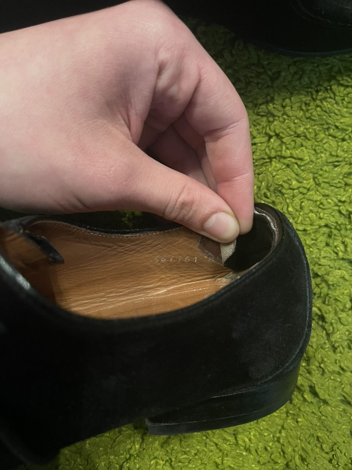 Gucci × Vintage Gucci 2000s vintage real leather suede loafers shoes Size US 8.5 / EU 41-42 - 14 Thumbnail