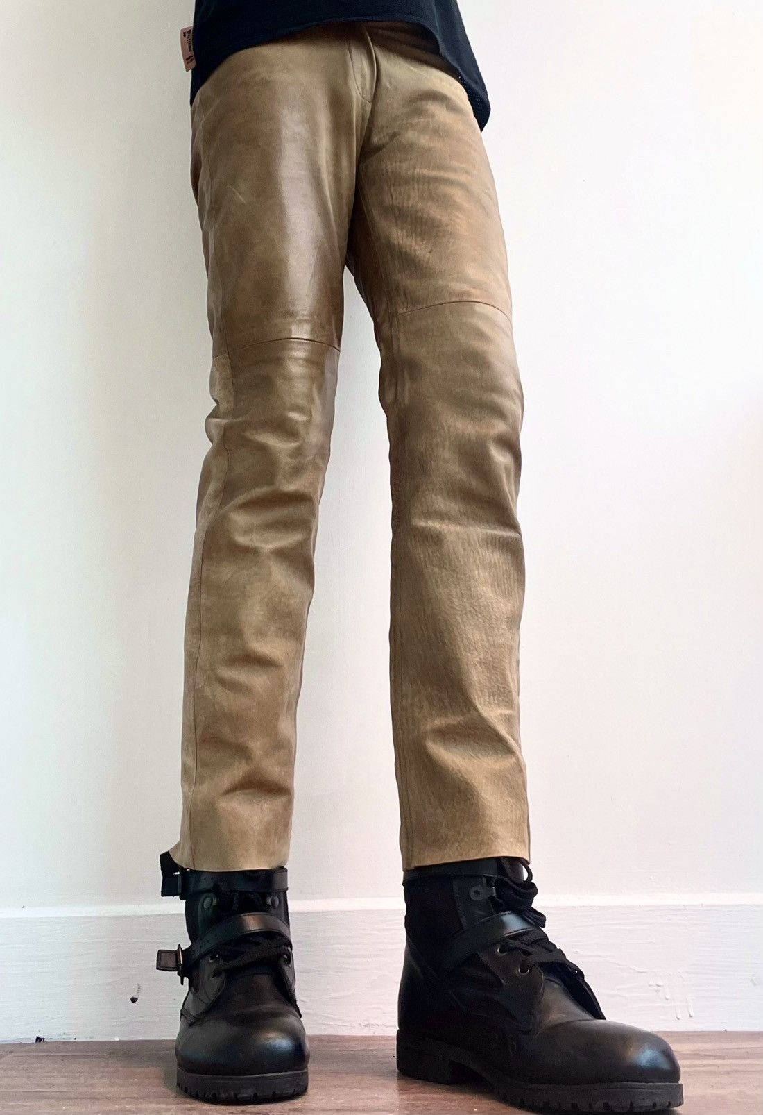 A.P.C. A.P.C Genuine Leather Pants Size US 27 - 3 Thumbnail
