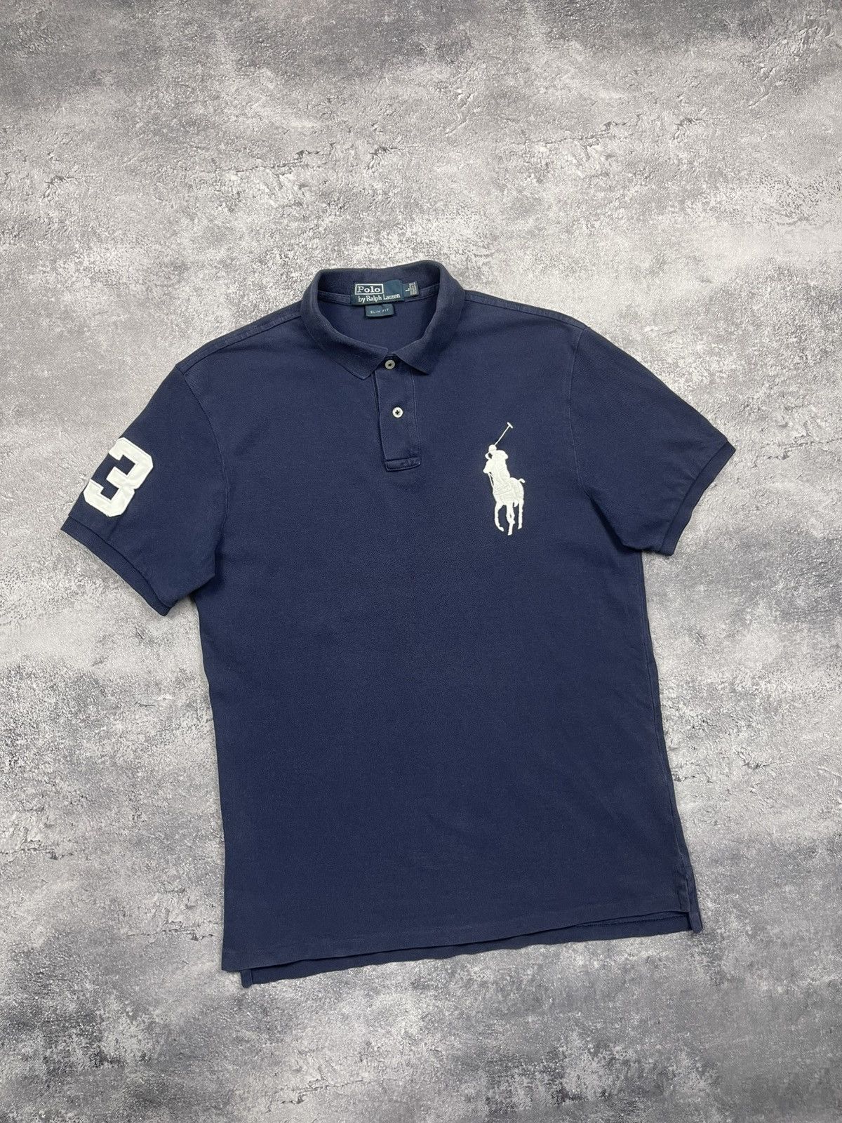 Polo Ralph Lauren Vintage Polo Ralph Lauren #3 Big Logo Polo T-Shirt PRL Y2K Size US L / EU 52-54 / 3 - 3 Thumbnail