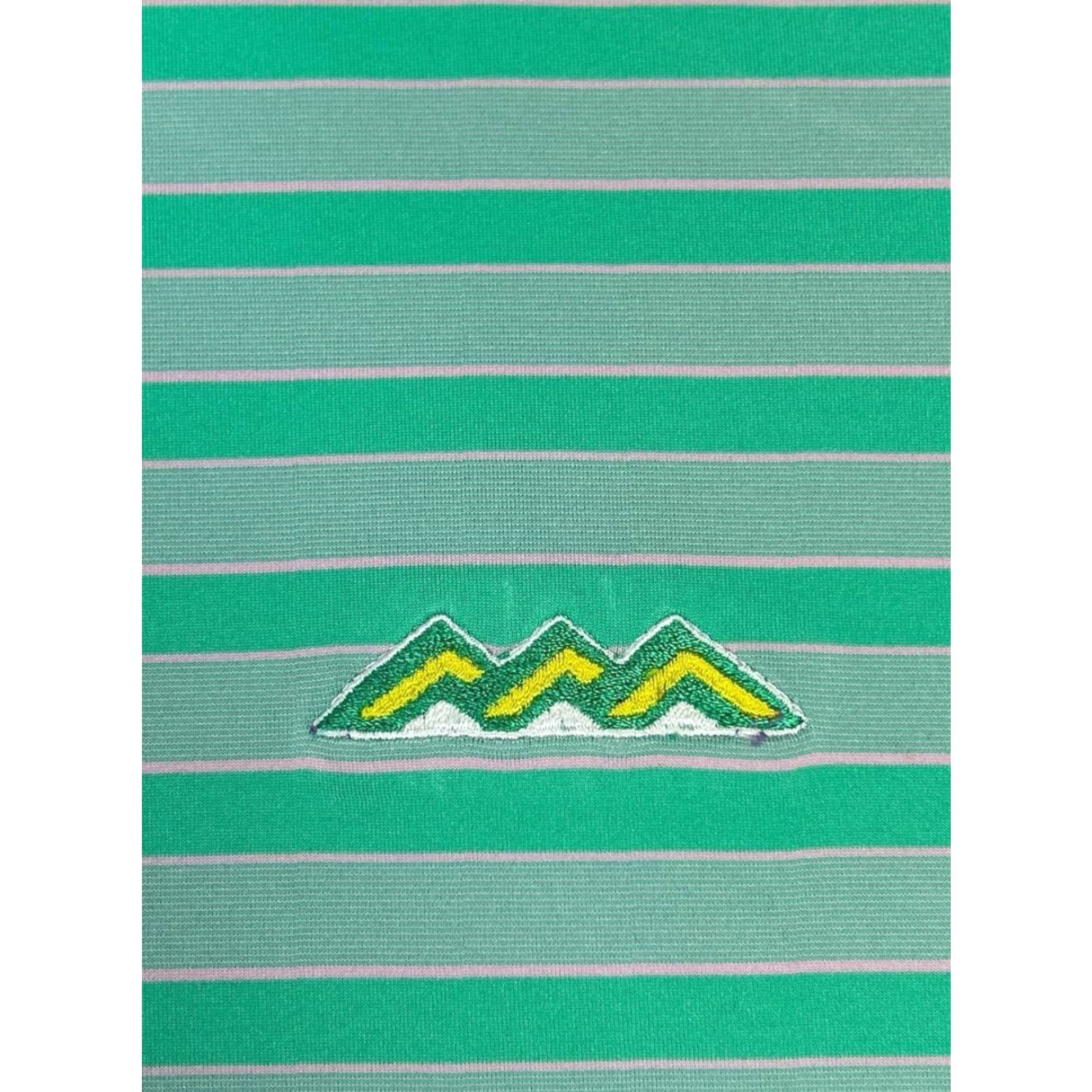 Peter Millar Peter Millar Shirt Mens Large Green Pink Summer Comfort Golf Logo Polo Size US L / EU 52-54 / 3 - 3 Thumbnail